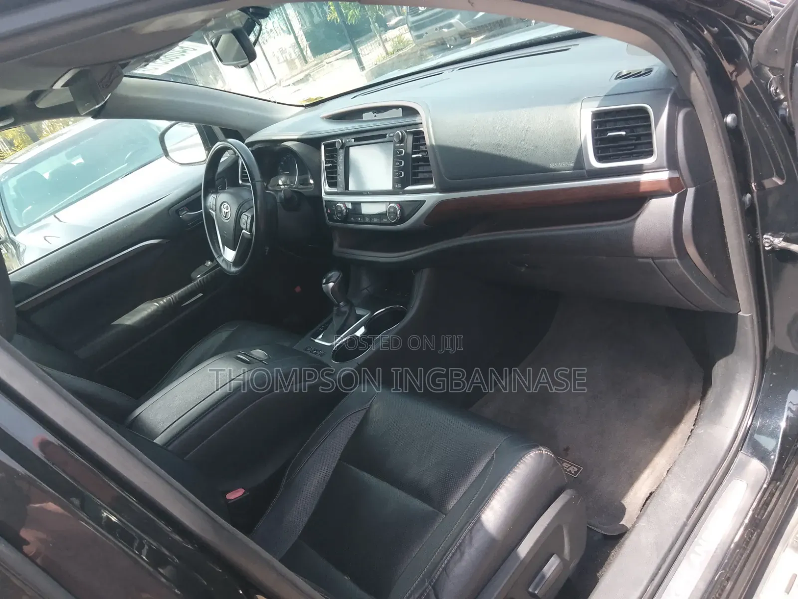 Toyota Highlander Limited 4dr SUV AWD (3.5L 6cyl 6A) 2015 Black