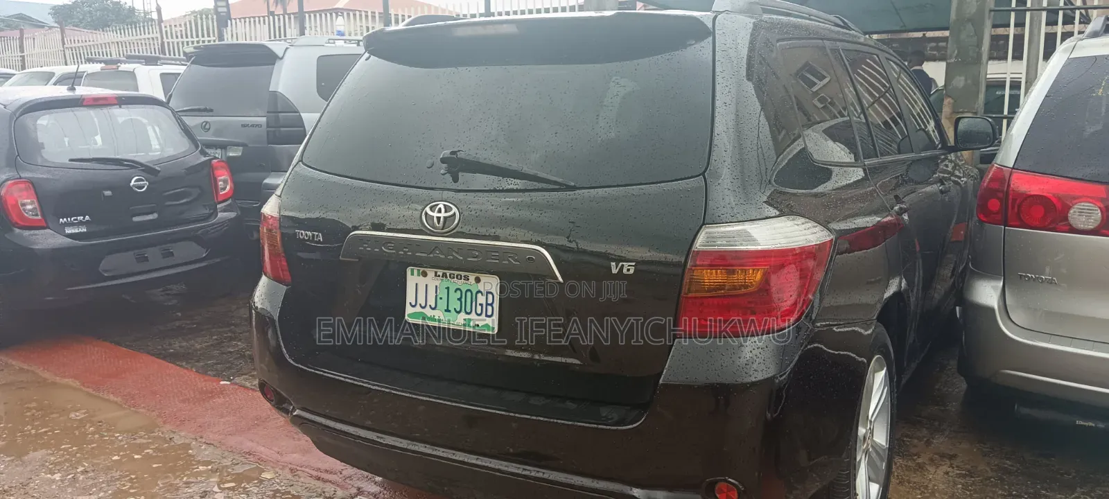 Toyota Highlander Sport 2009 Black