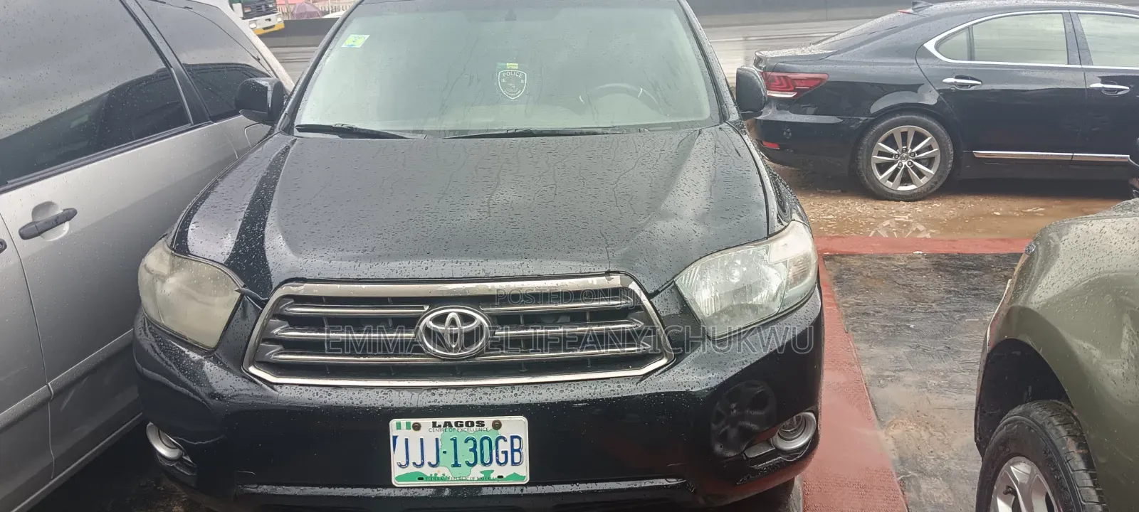 Toyota Highlander Sport 2009 Black