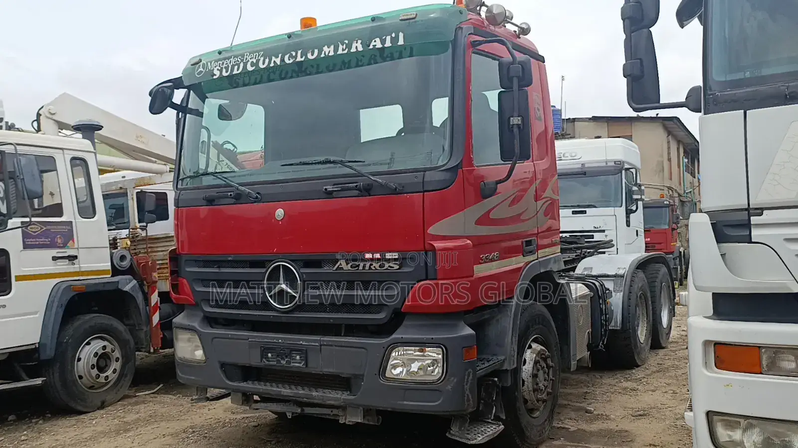 Super Clean Foreign Used Mercedes Benz Actros 3348