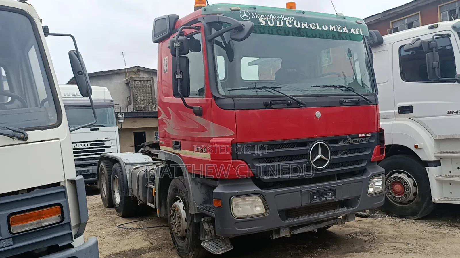 Super Clean Foreign Used Mercedes Benz Actros 3348
