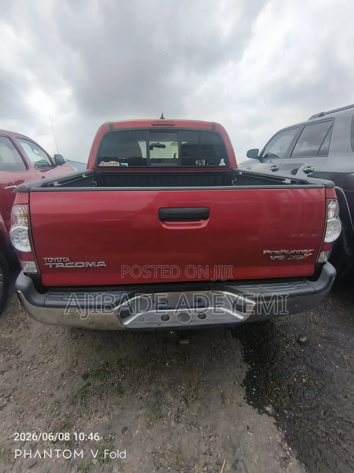 Toyota Tacoma 4dr Double Cab 5.0 ft. SB (2.7L 4cyl 4A) 2014 Red