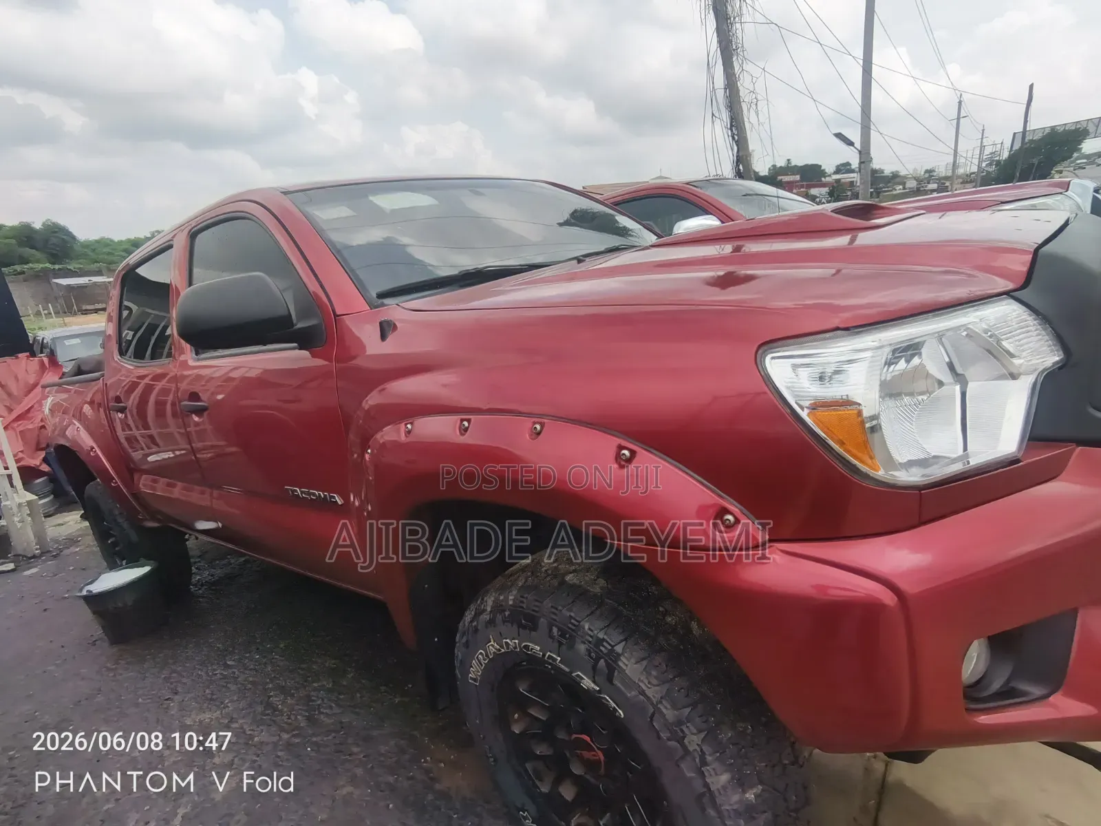 Toyota Tacoma 4dr Double Cab 5.0 ft. SB (2.7L 4cyl 4A) 2014 Red