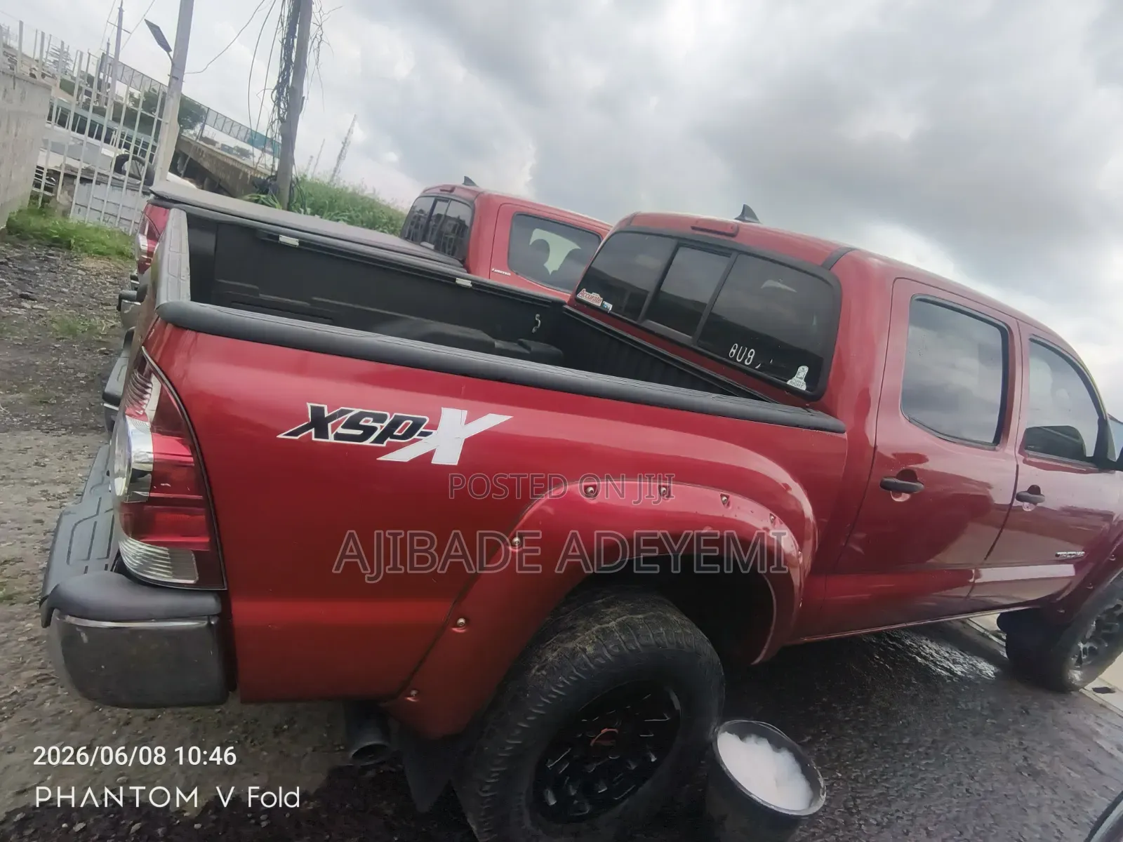 Toyota Tacoma 4dr Double Cab 5.0 ft. SB (2.7L 4cyl 4A) 2014 Red