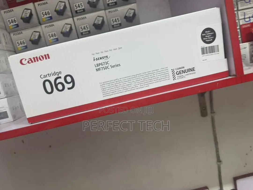 Canon Genuine 069 Multipack Full Set of 4 Toner Cartridges (Original)