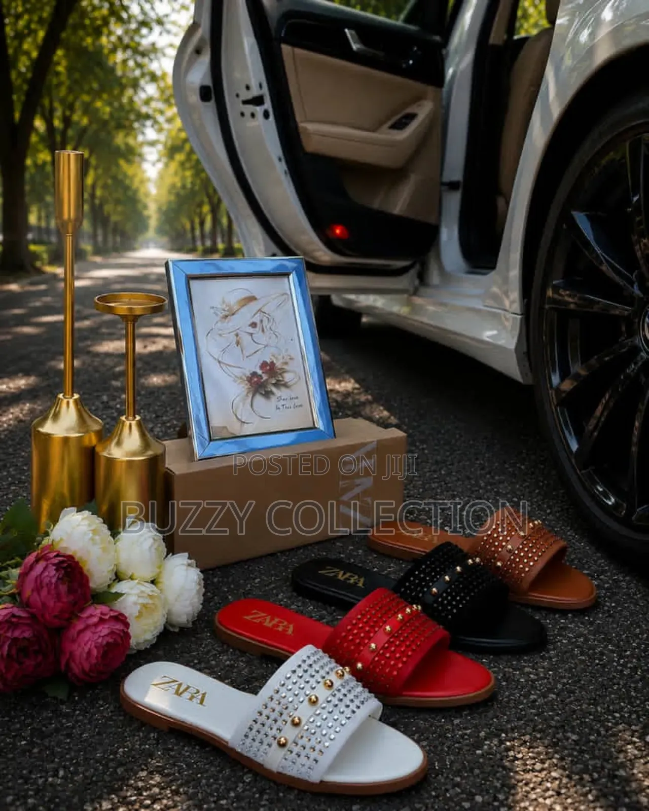 High Quality Stylish Zara Flat Slippers