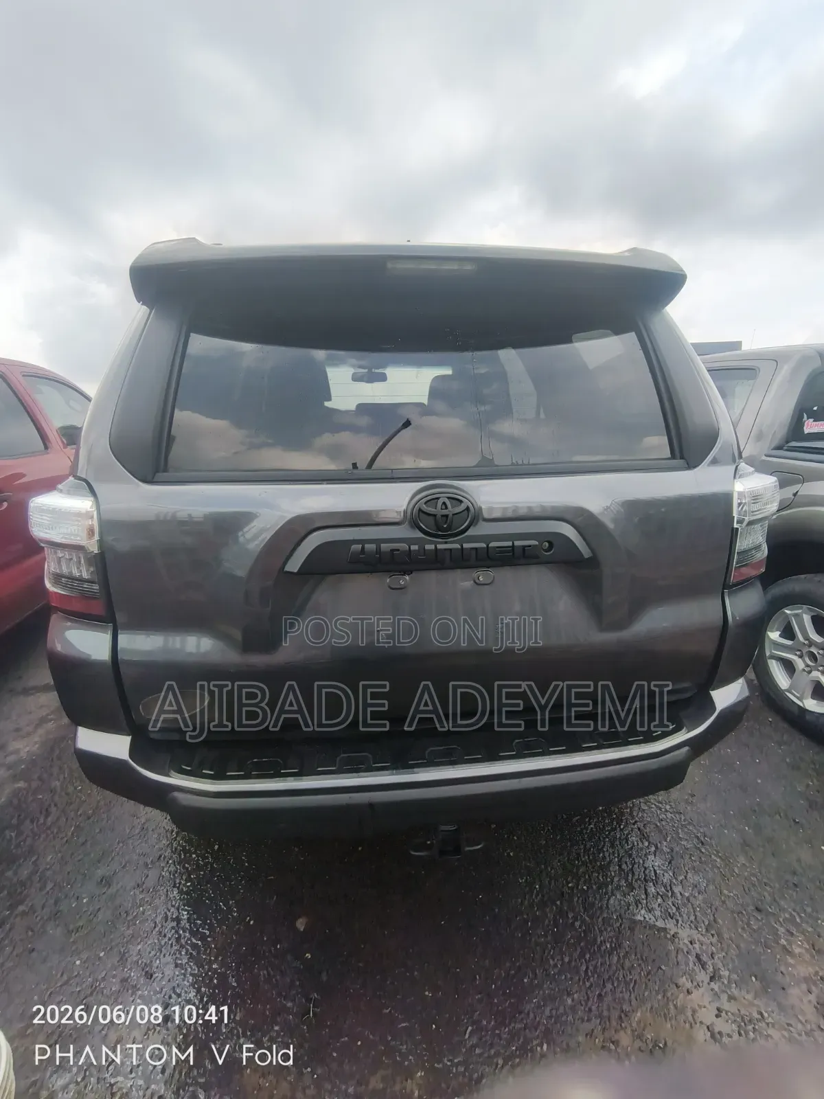 Toyota 4-Runner Limited 4dr 4x2 (4.0L 6cyl 5A) 2016 Gray
