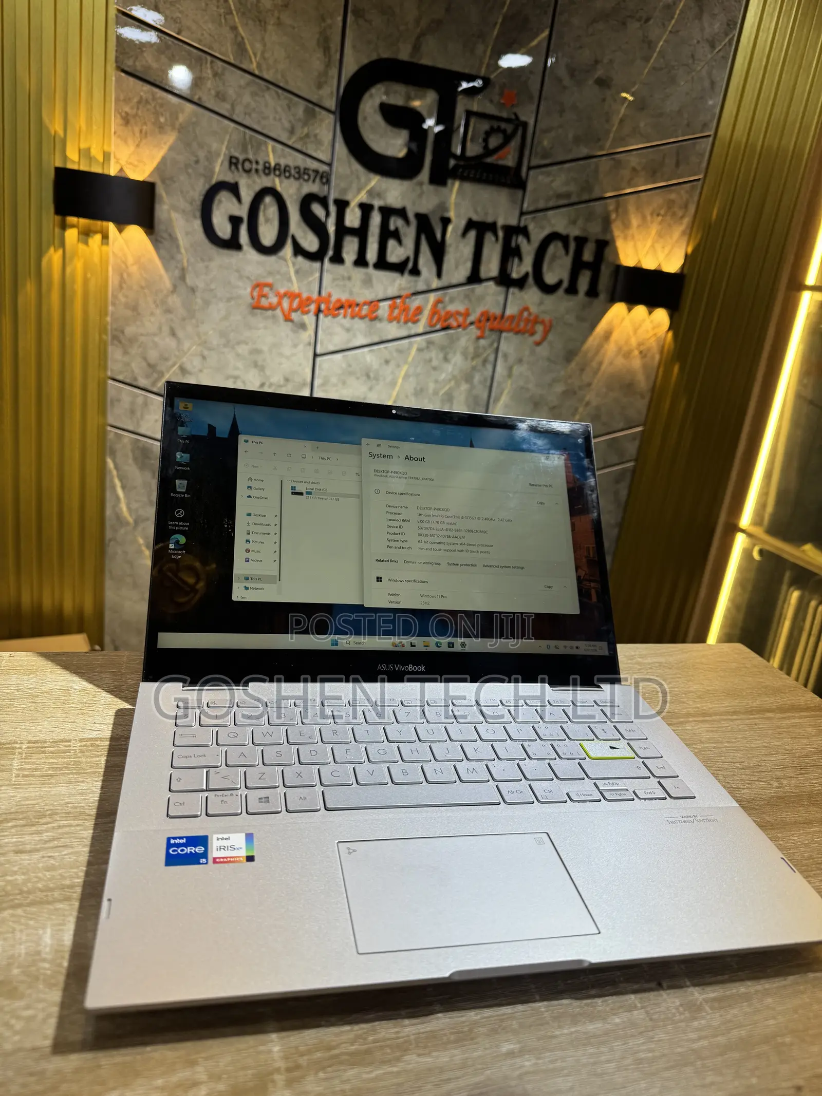 Laptop Asus VivoBook Flip 14 TP401NA 8GB Intel Core i5 SSD 256GB