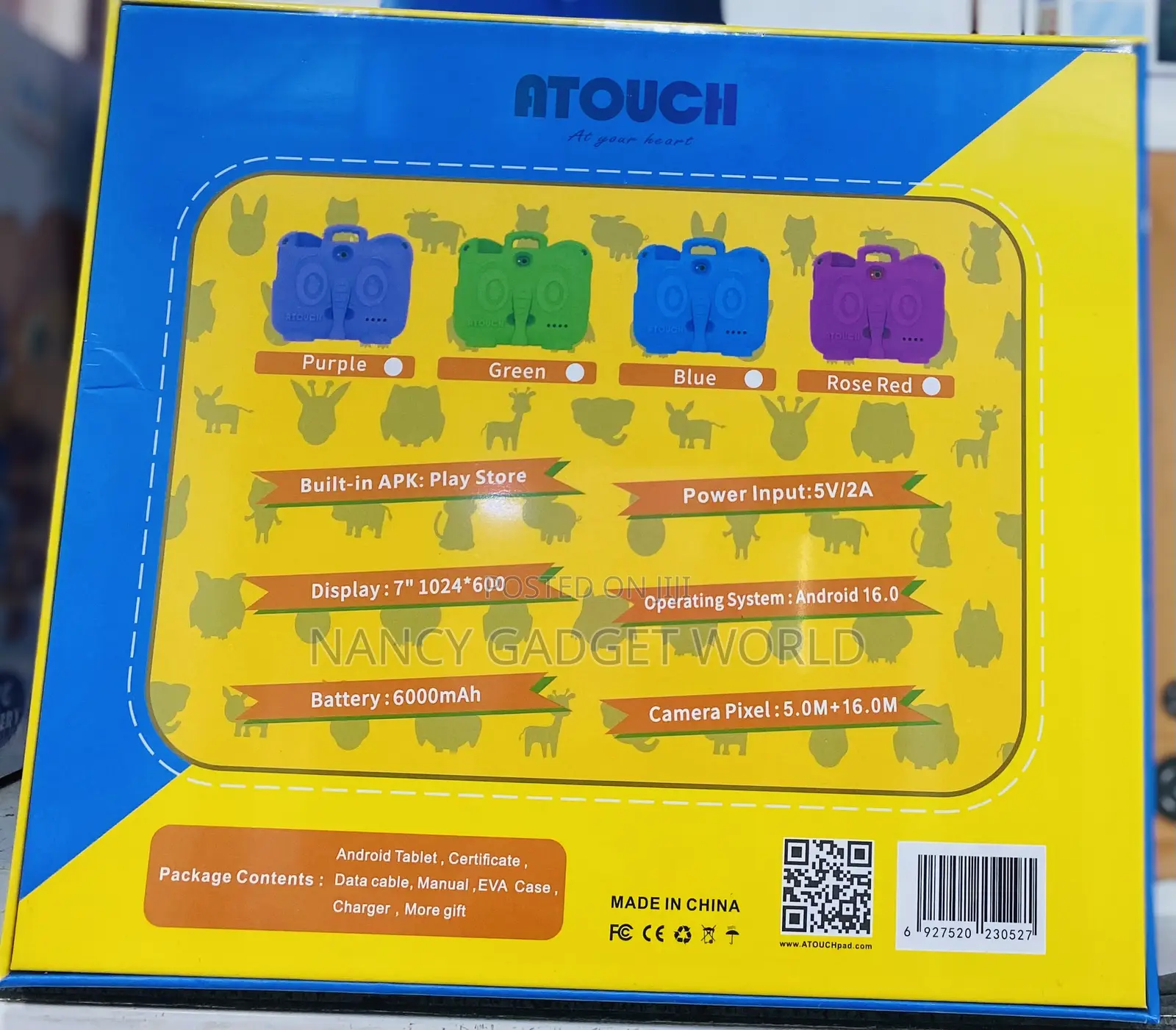 New Atouch KT4 256 GB Green