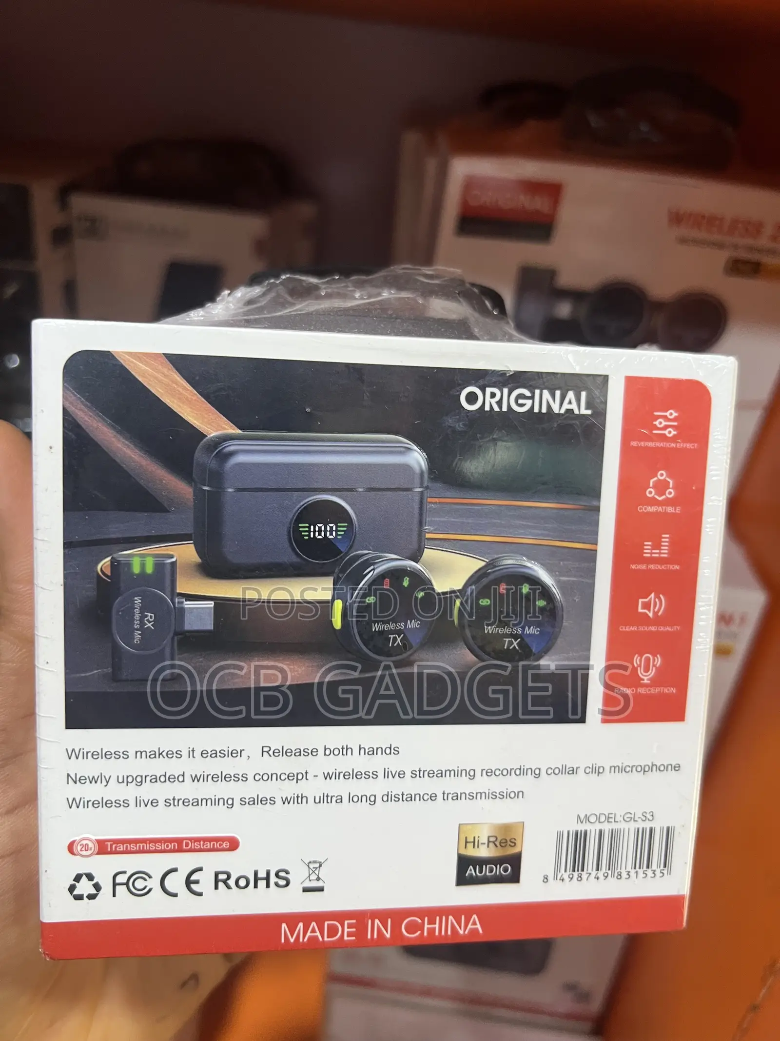 Gl-S3 2in1 Wireless Mic