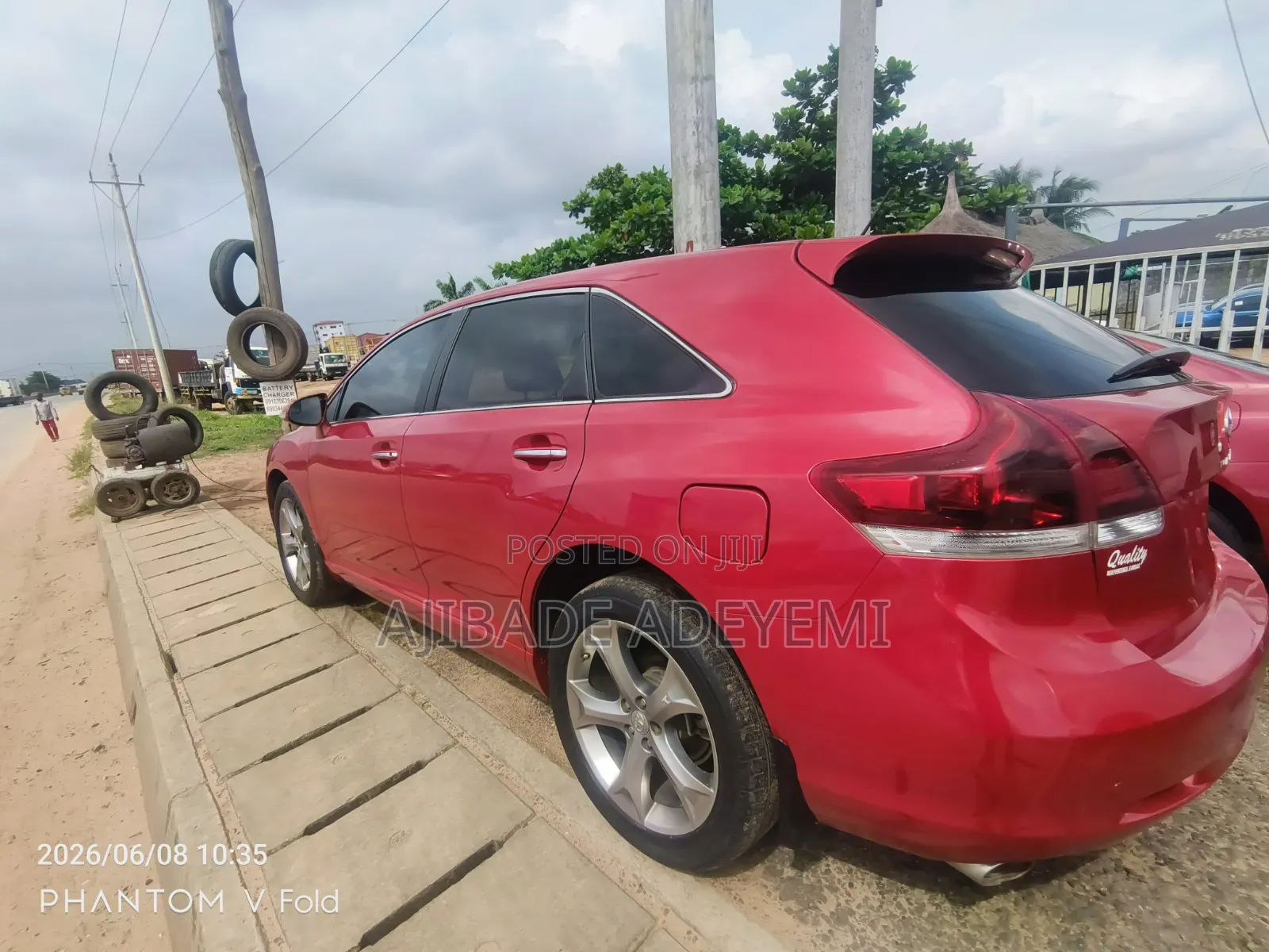 Toyota Venza XLE 4dr Wagon (3.5L 6cyl 6A) 2014 Red