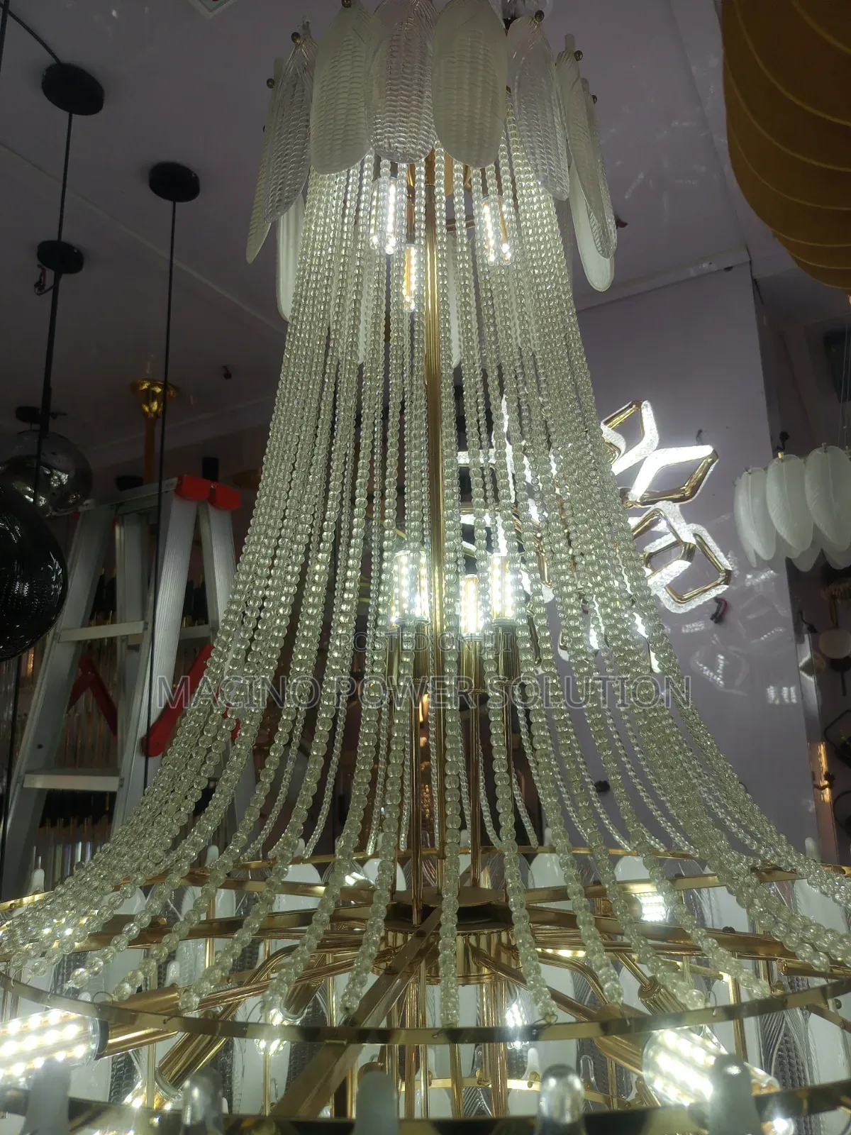 1000mm Pearlshell Decorative Chandelier Light