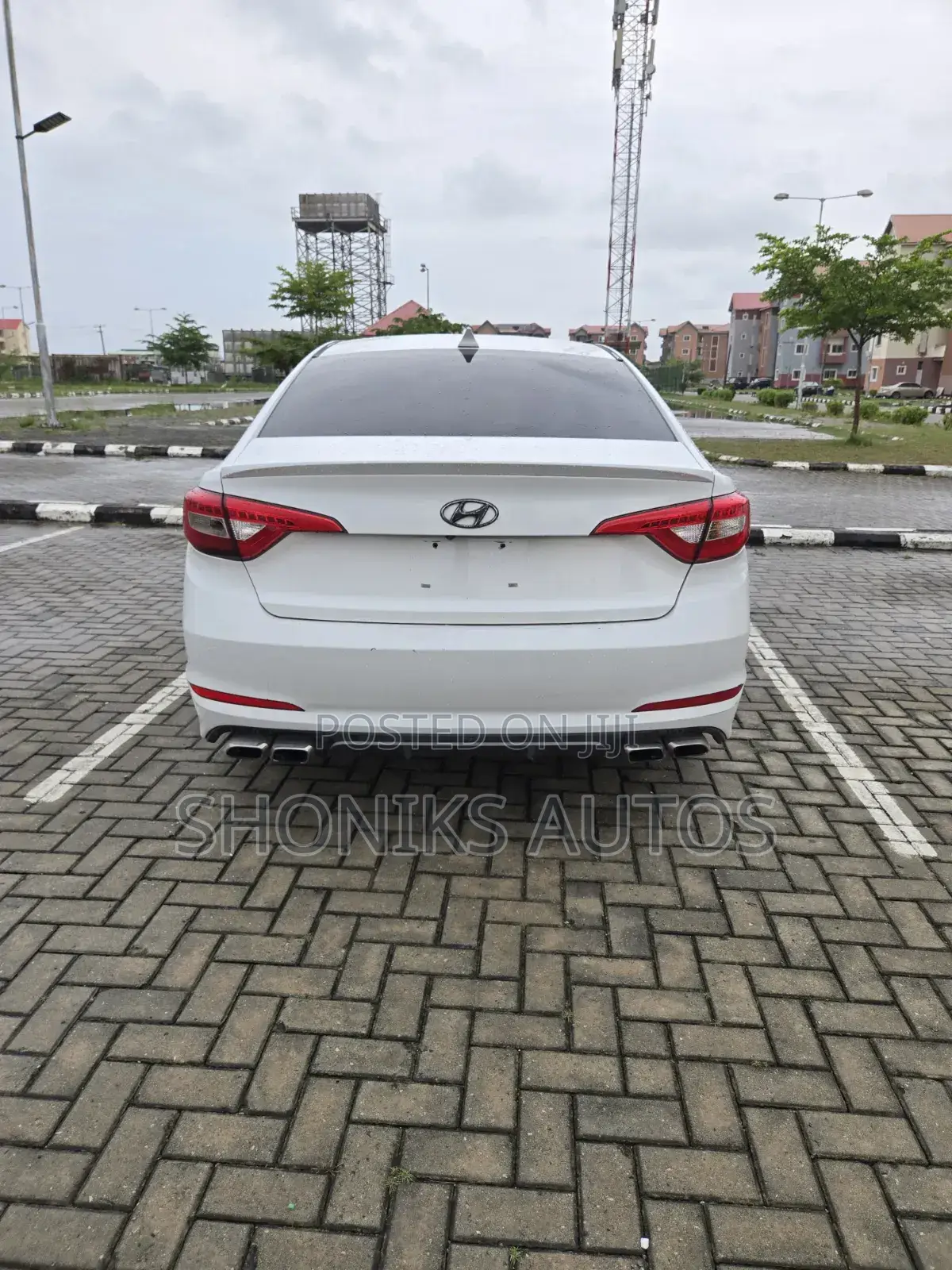 Hyundai Sonata 2015 White