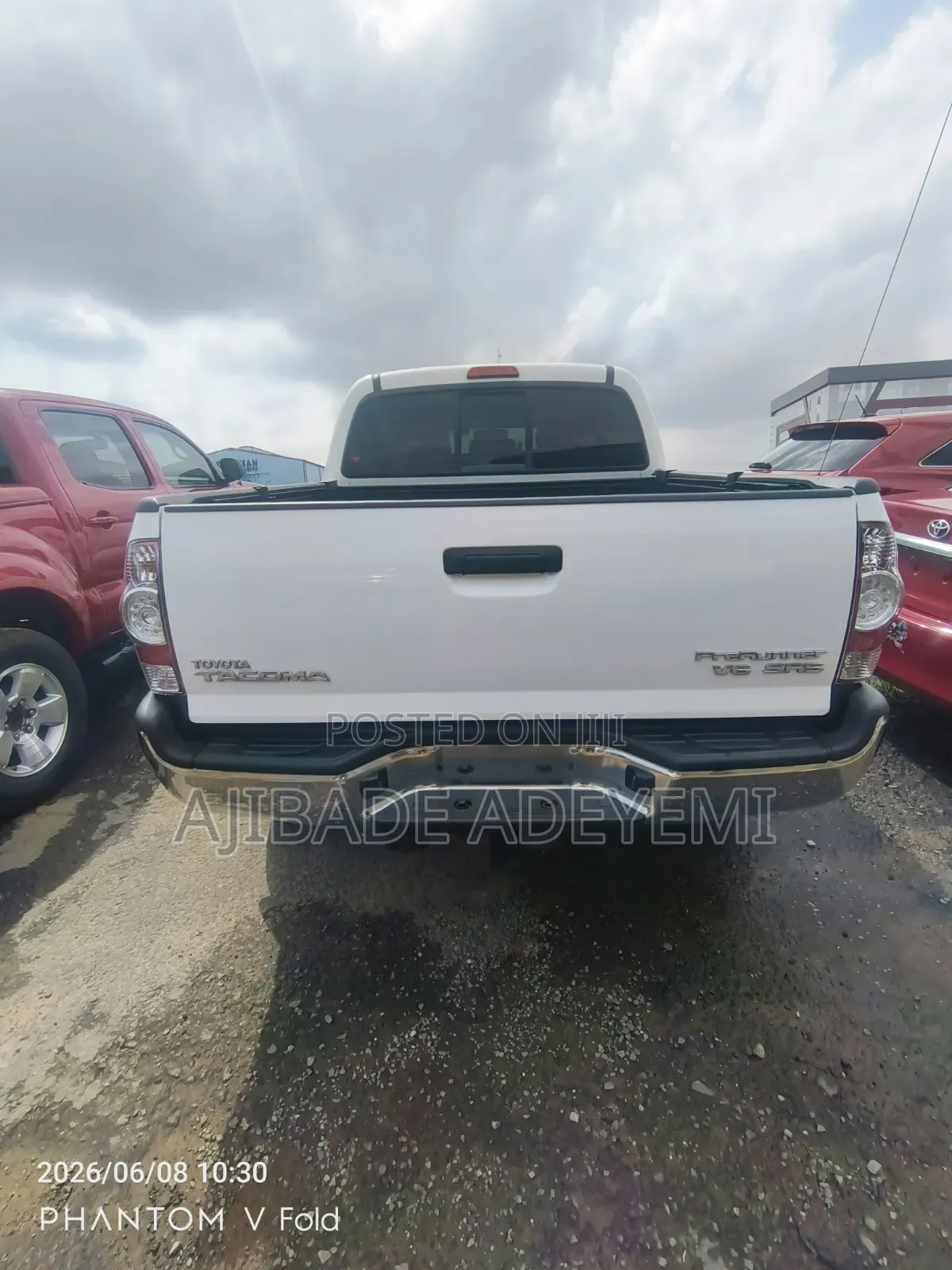 Toyota Tacoma Double Cab Long Automatic 4x4 2007 White