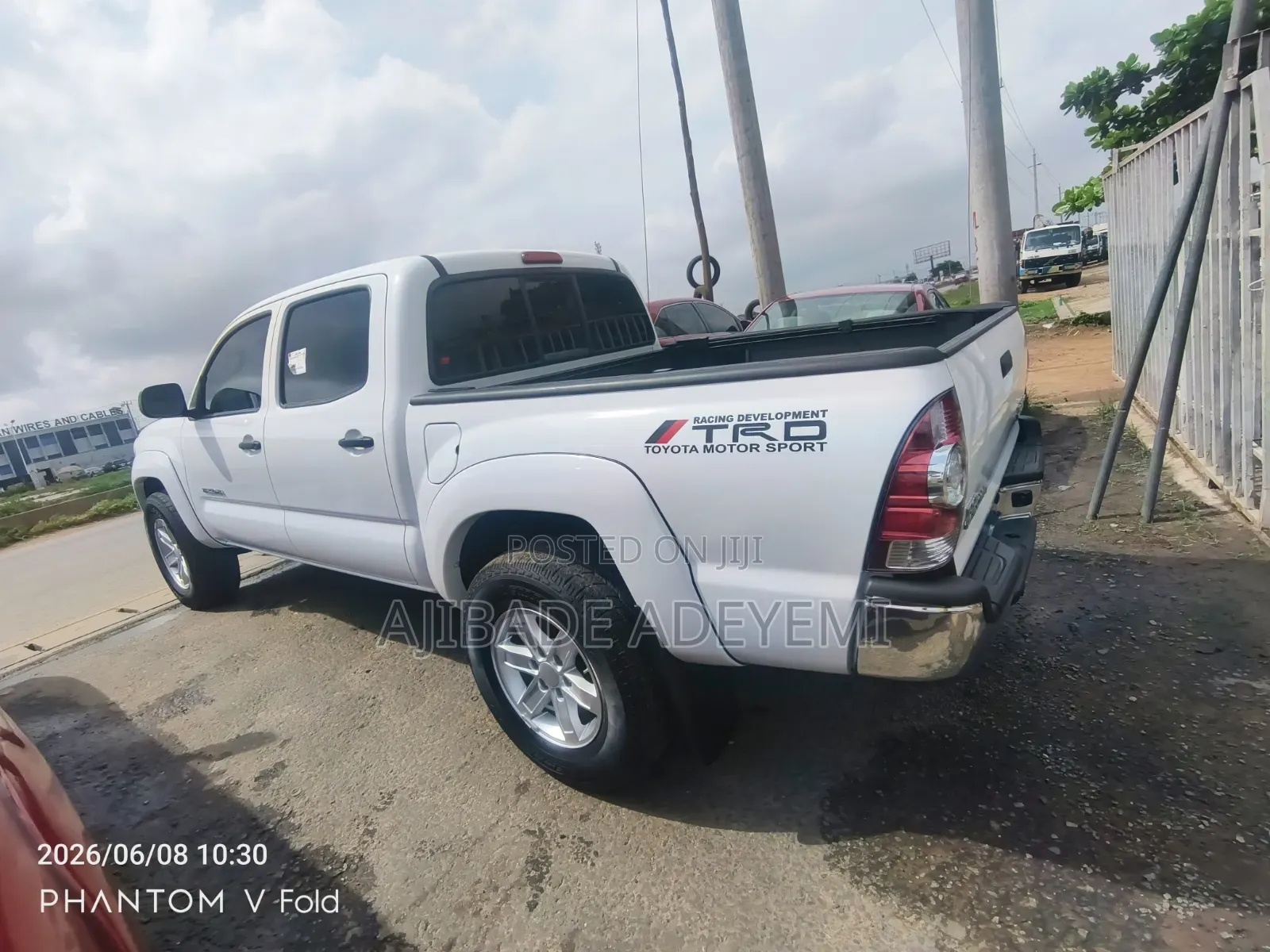 Toyota Tacoma Double Cab Long Automatic 4x4 2007 White