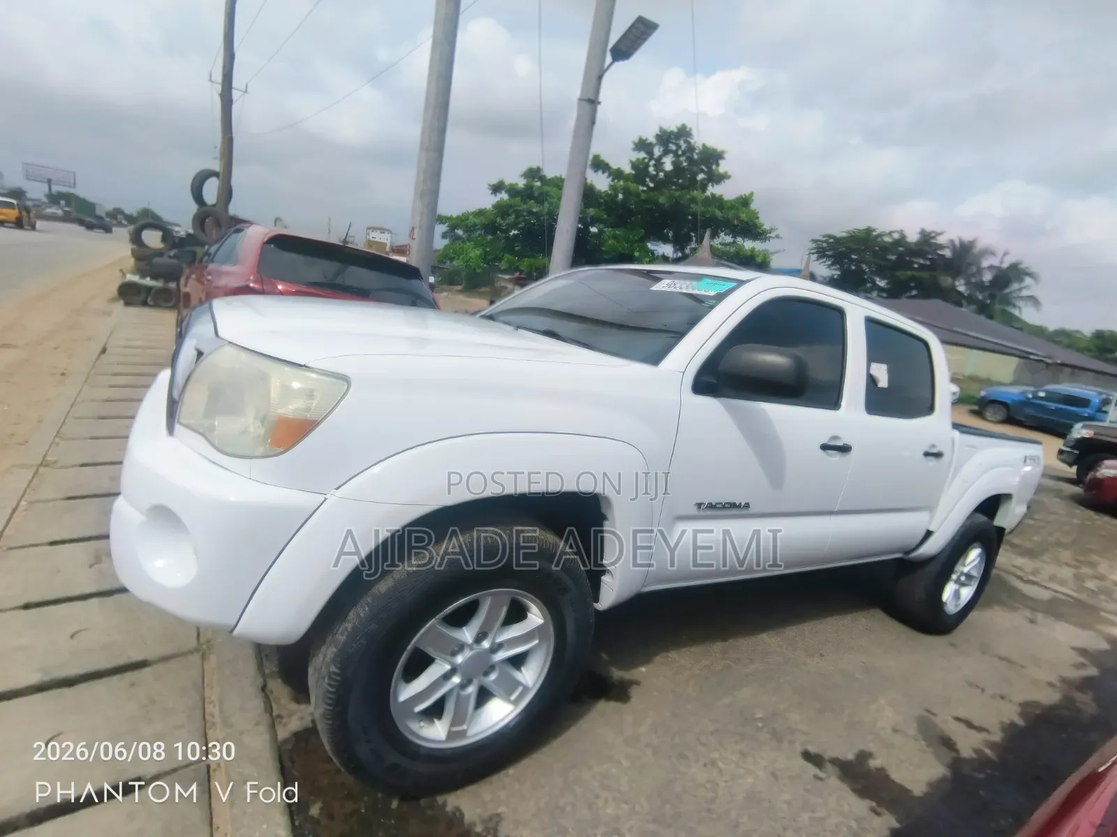 Toyota Tacoma Double Cab Long Automatic 4x4 2007 White