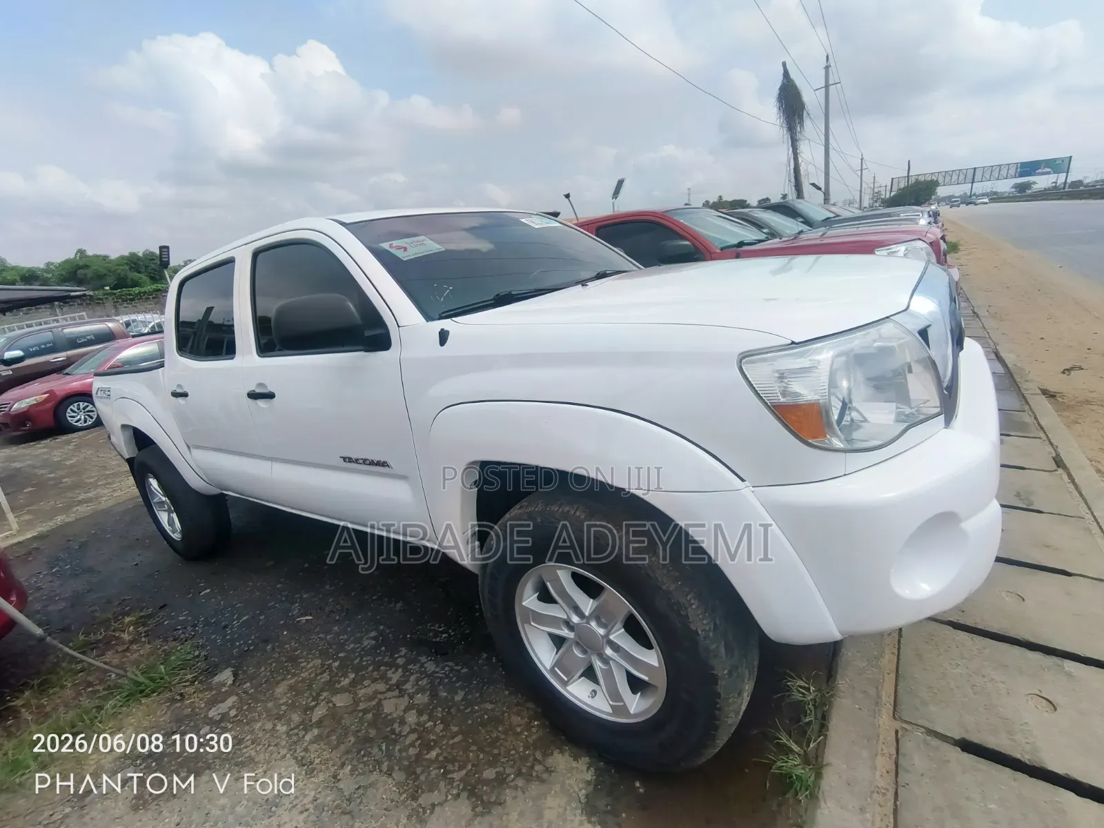 Toyota Tacoma Double Cab Long Automatic 4x4 2007 White