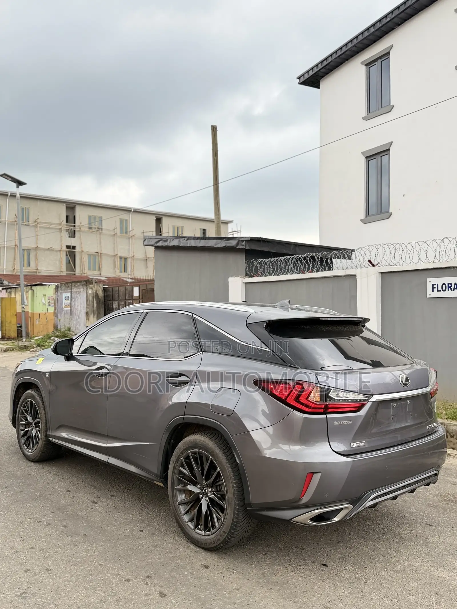 Lexus RX 350 F Sport AWD 2017 Gray