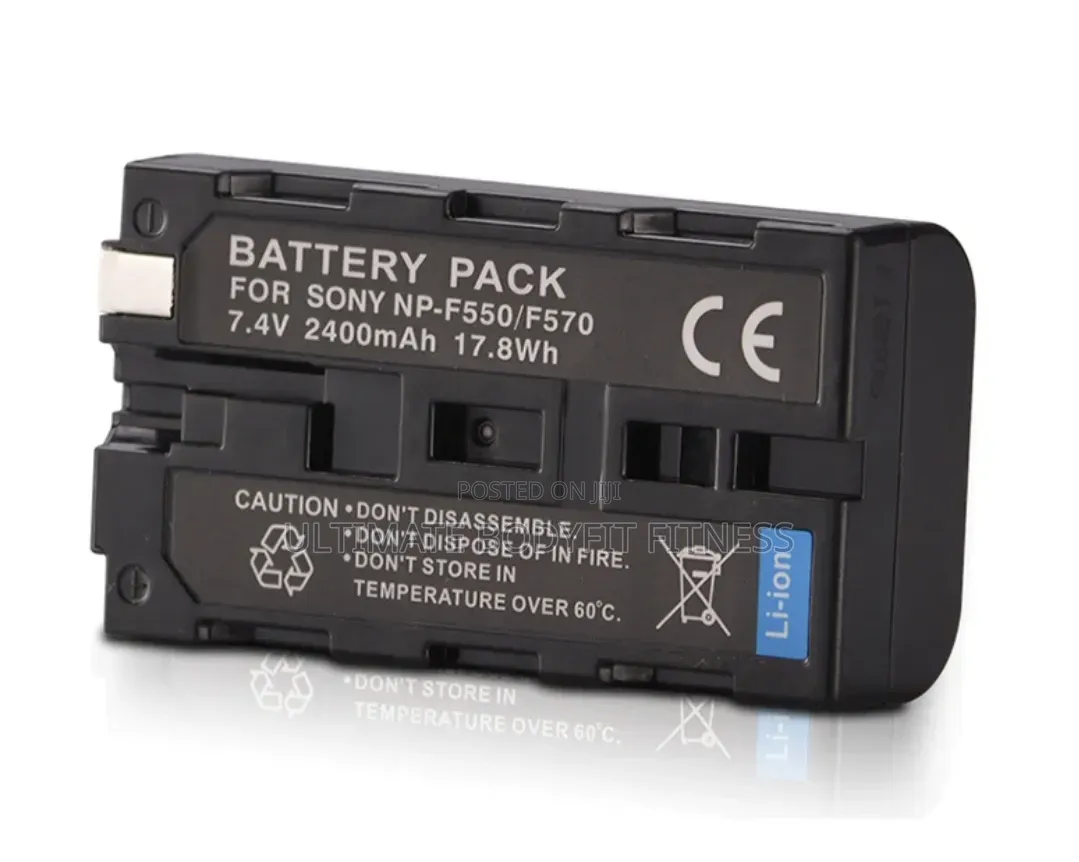 Brand New Camera Led Light Np-F550 Np F570 Battery