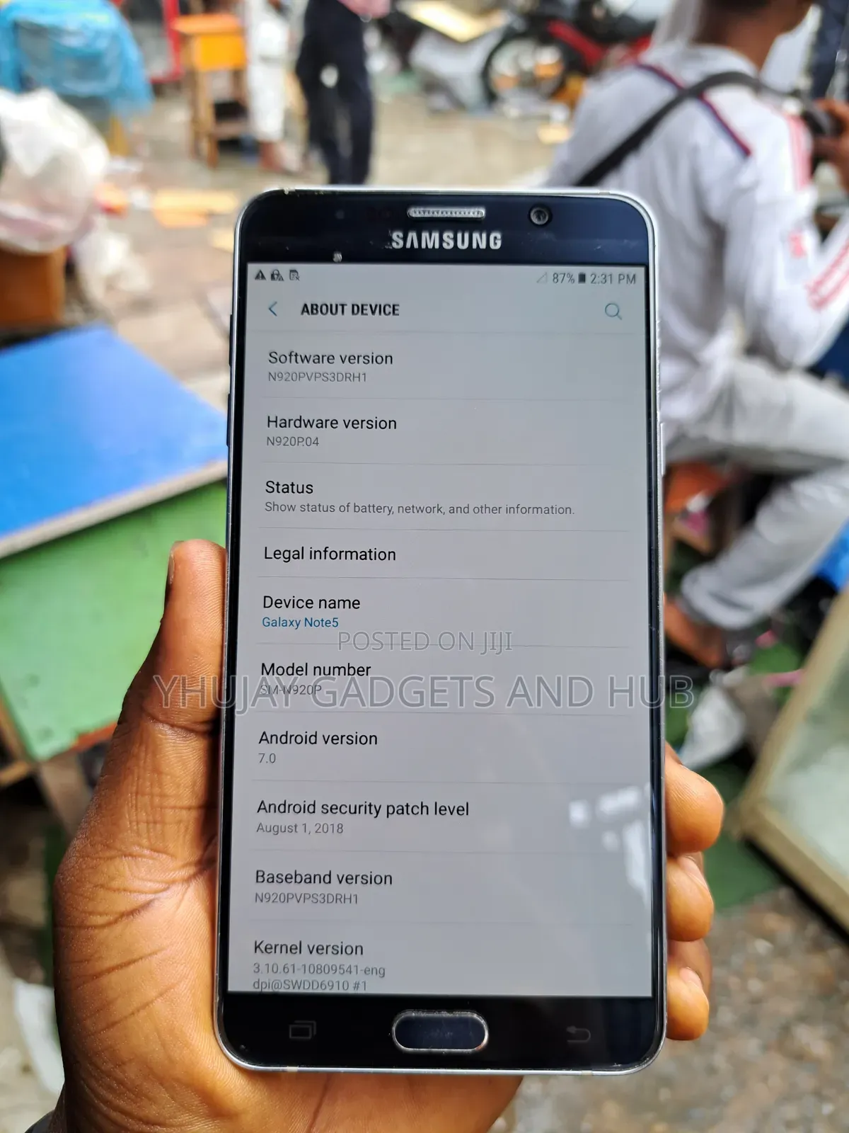 Samsung Galaxy Note 5 32 GB Blue