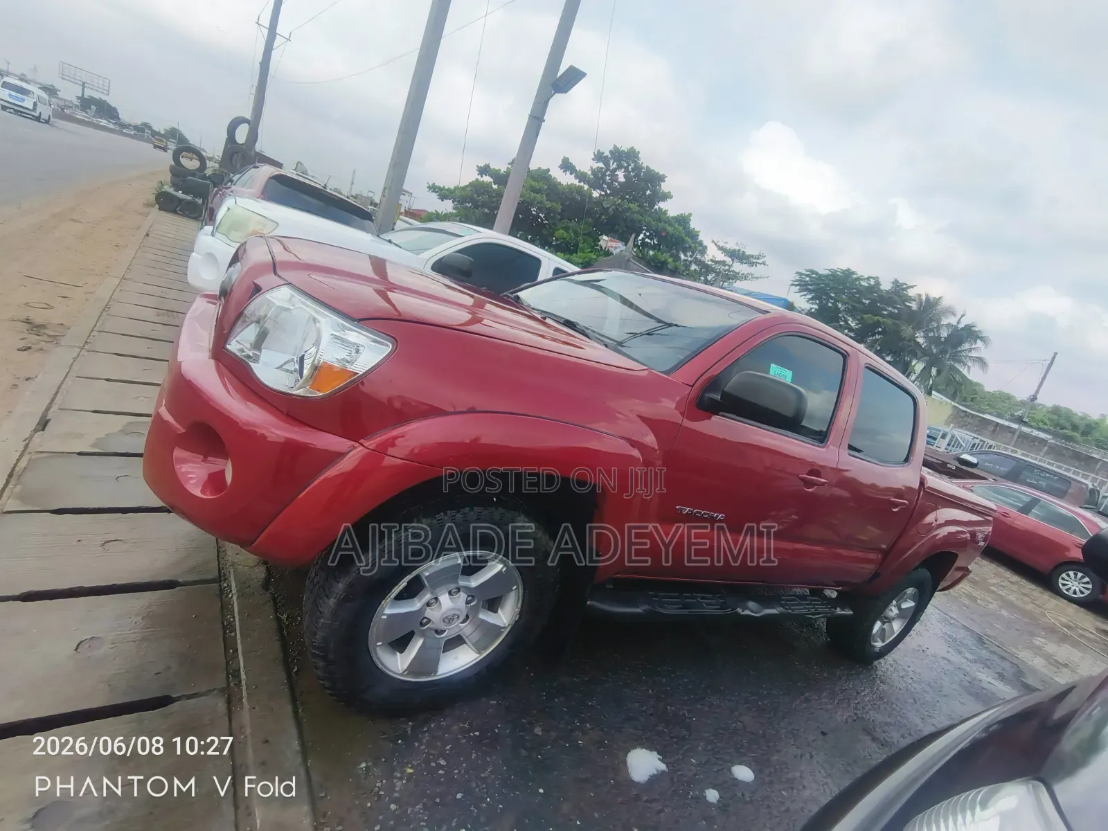 Toyota Tacoma Double Cab V6 Automatic 2009 Red
