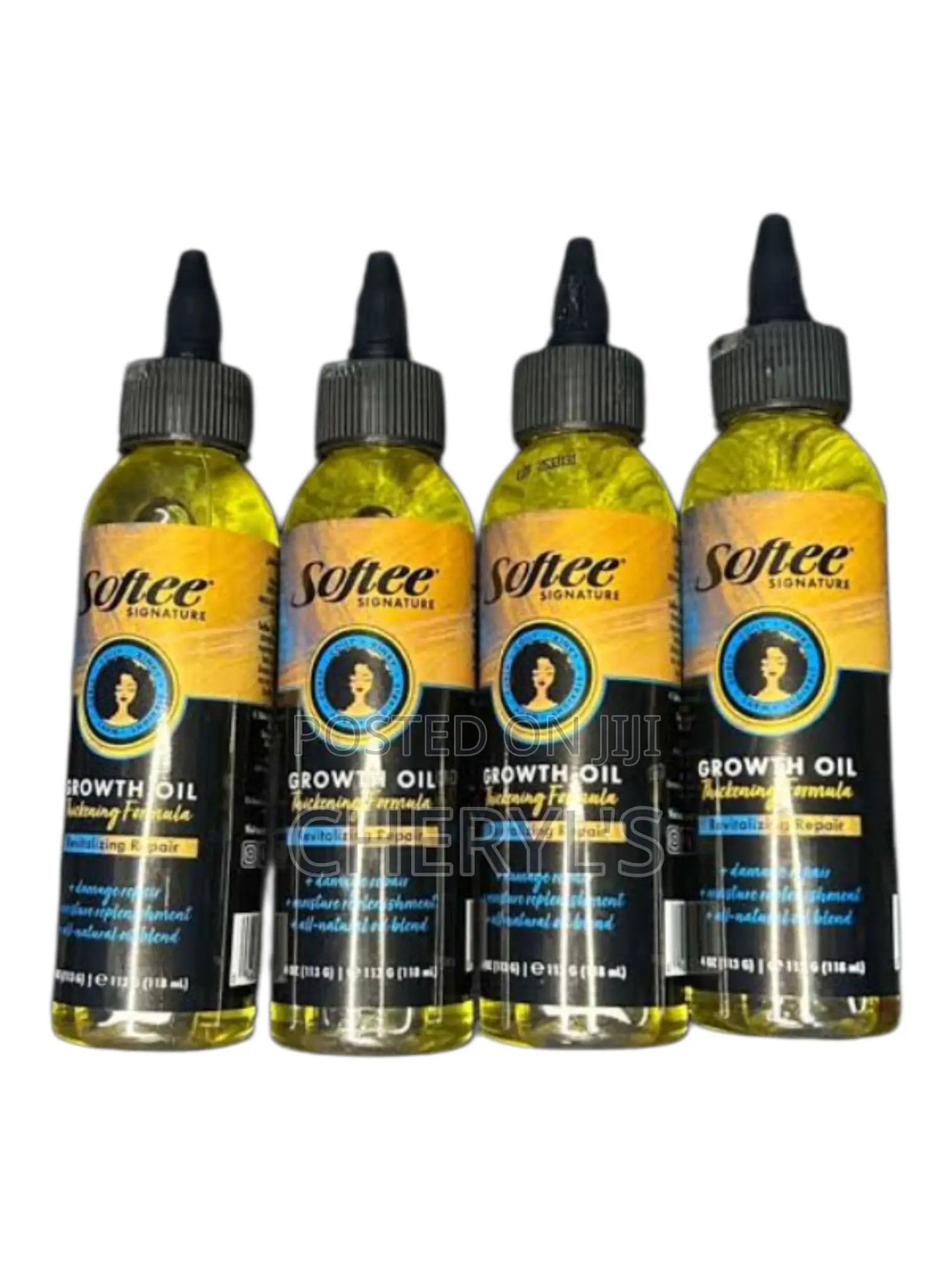 Softee Growth Oil Thickening Formula, a Revitalizing Hair Treatment