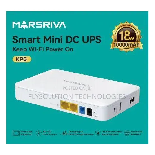 Marsriva Kp6 Max 10000mah Smart Router Power Bank Dc Ups 18 Watt
