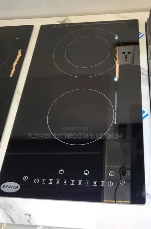 Brand New Revita 2-Burner Electric Cooktop – Sleek Touch Control