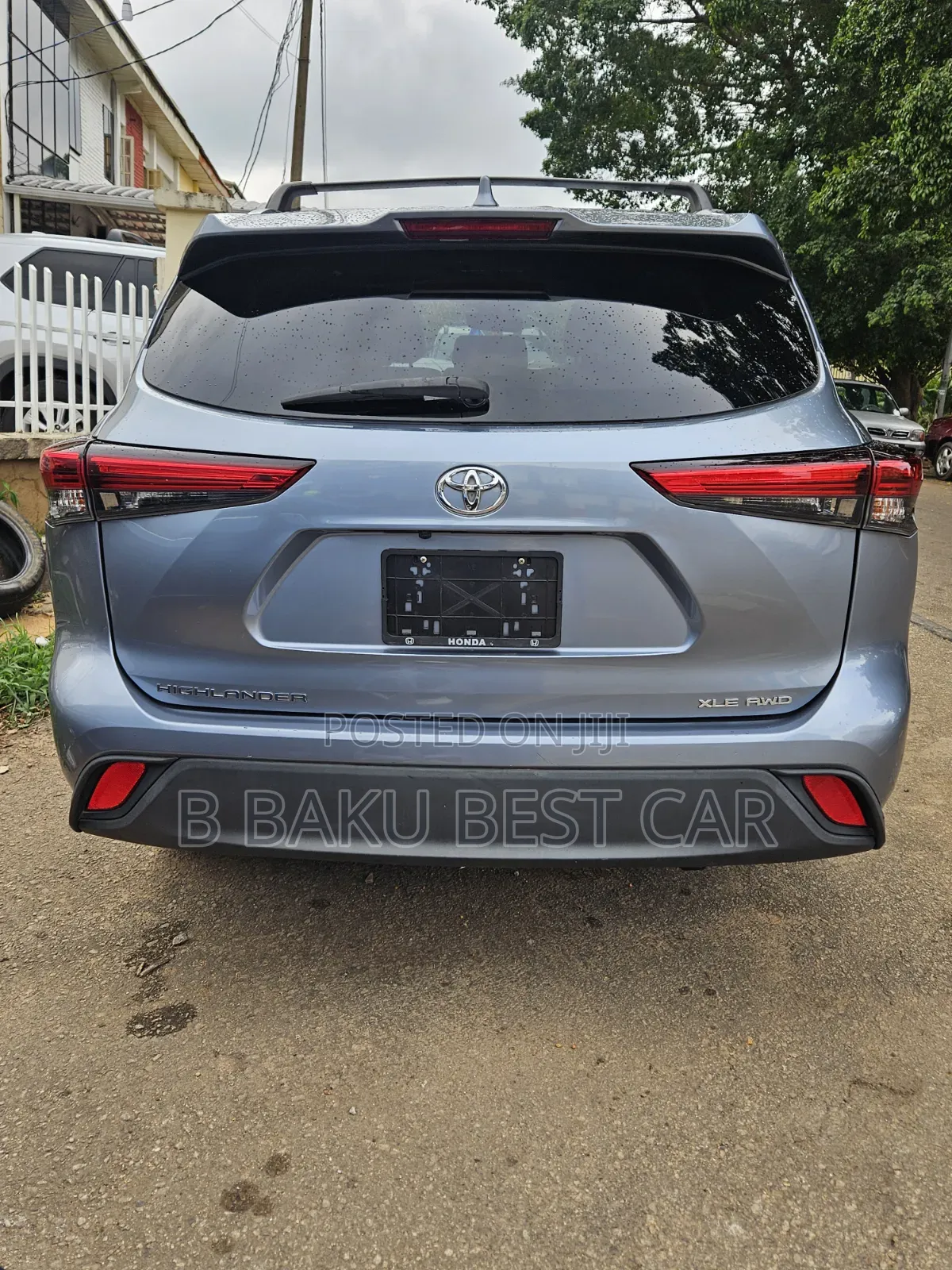 Toyota Highlander 2020 Blue