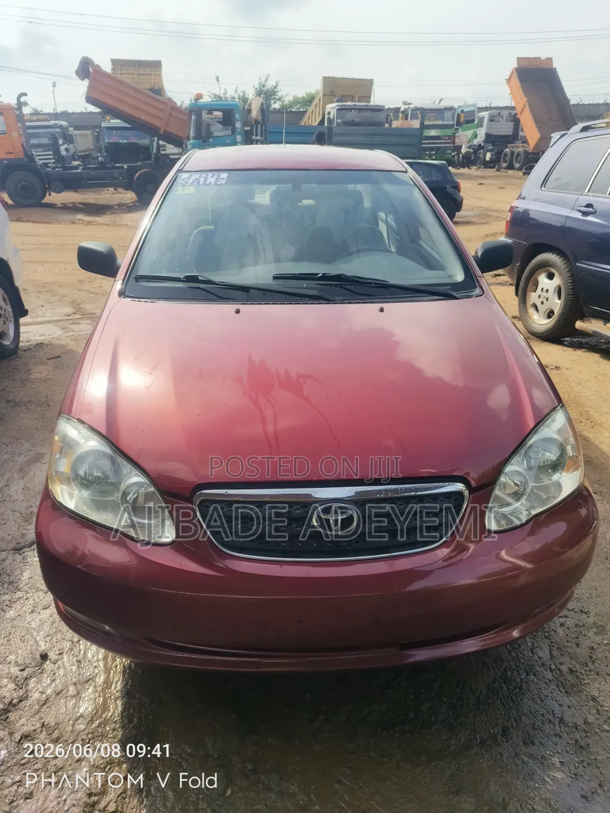 Toyota Corolla 1.4 D-4D Automatic 2005 Red