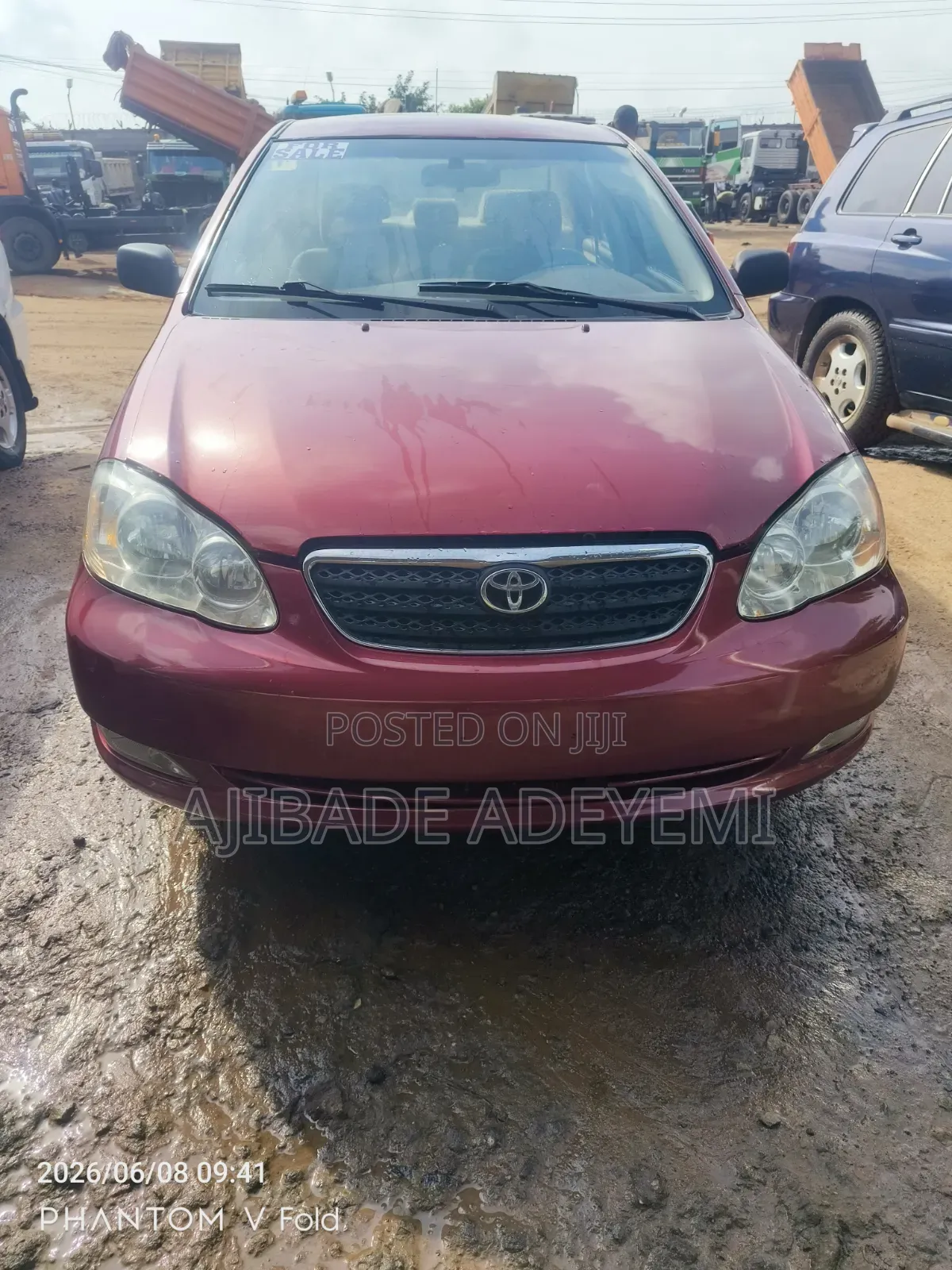 Toyota Corolla 1.4 D-4D Automatic 2005 Red