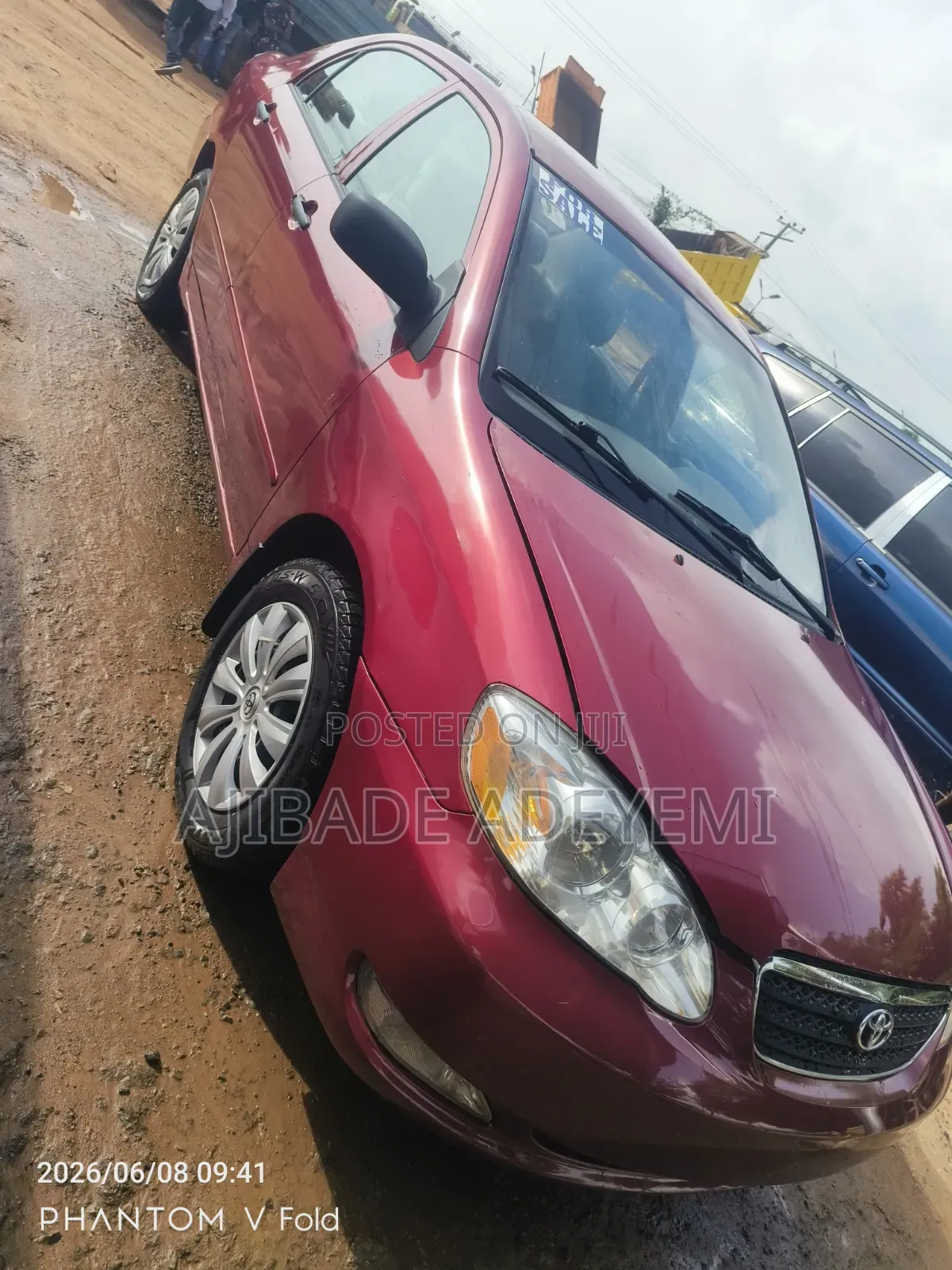 Toyota Corolla 1.4 D-4D Automatic 2005 Red