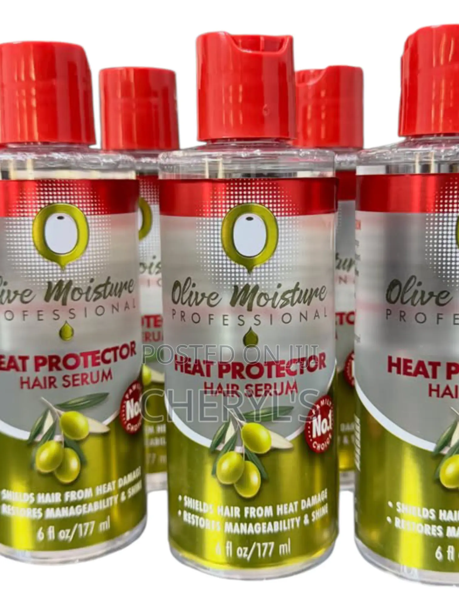 Olive Moisture Heat Protector Hair Oil Serum