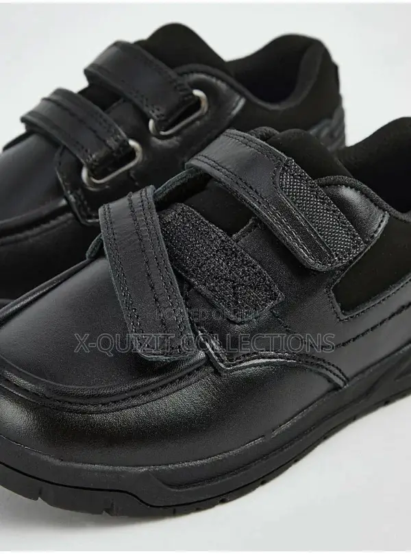 George Leather Double Strap School Shoes (31)