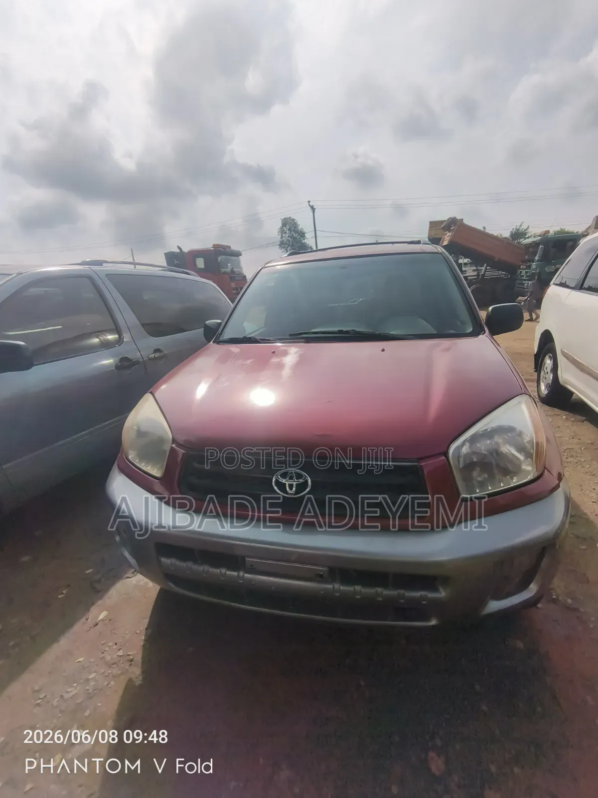 Toyota RAV4 Automatic 2003 Red