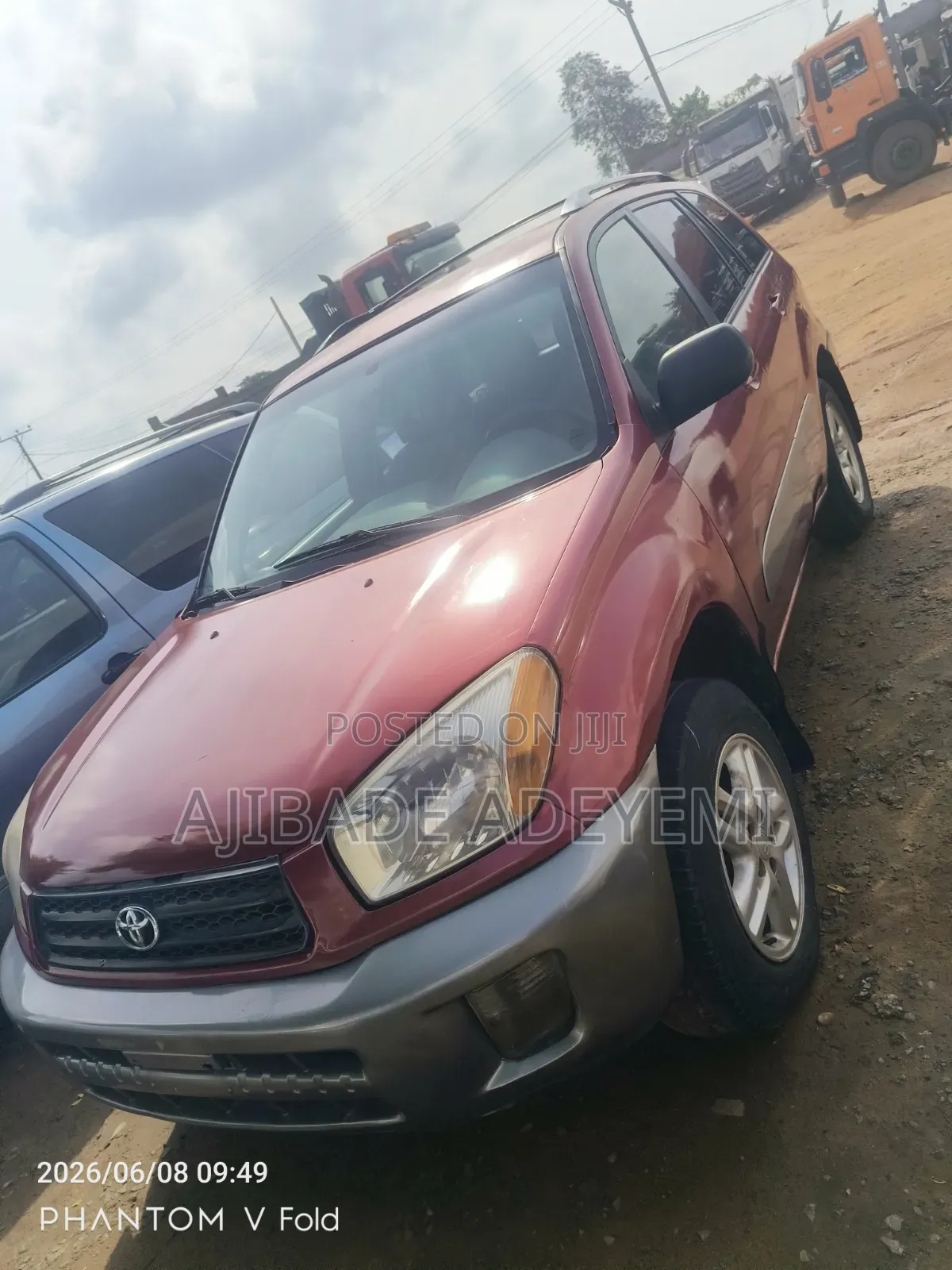 Toyota RAV4 Automatic 2003 Red