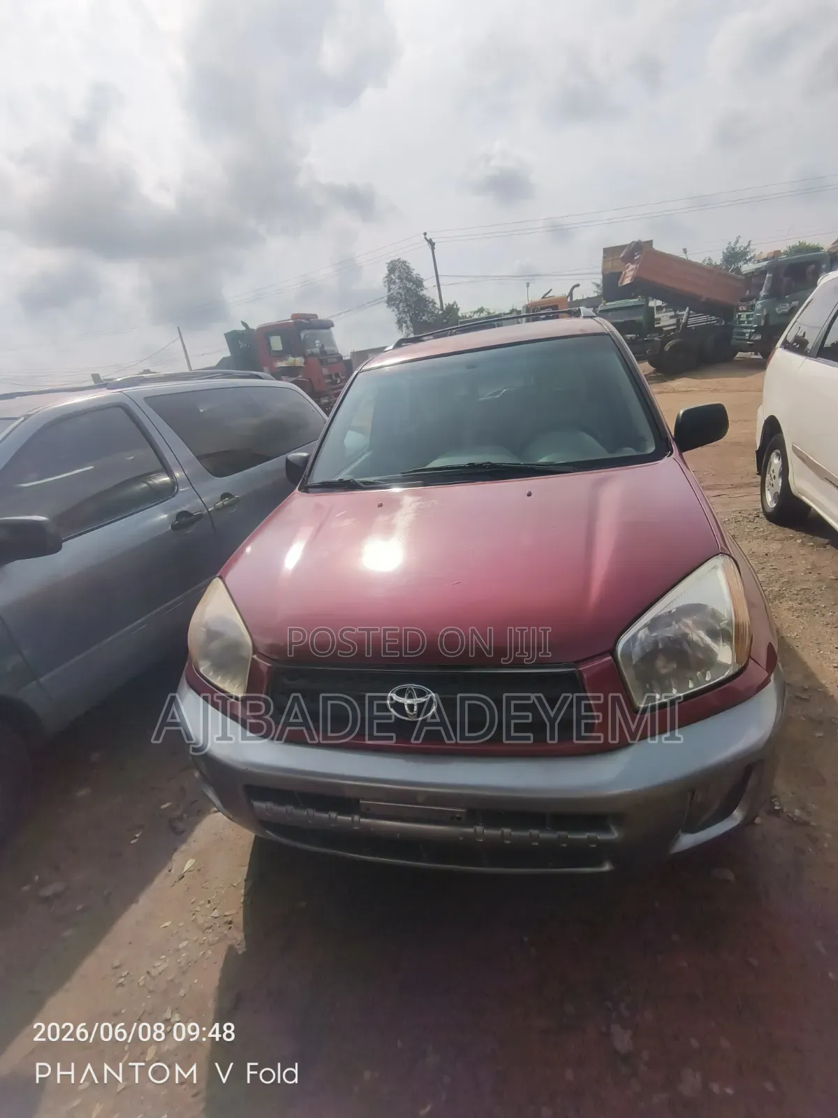 Toyota RAV4 Automatic 2003 Red