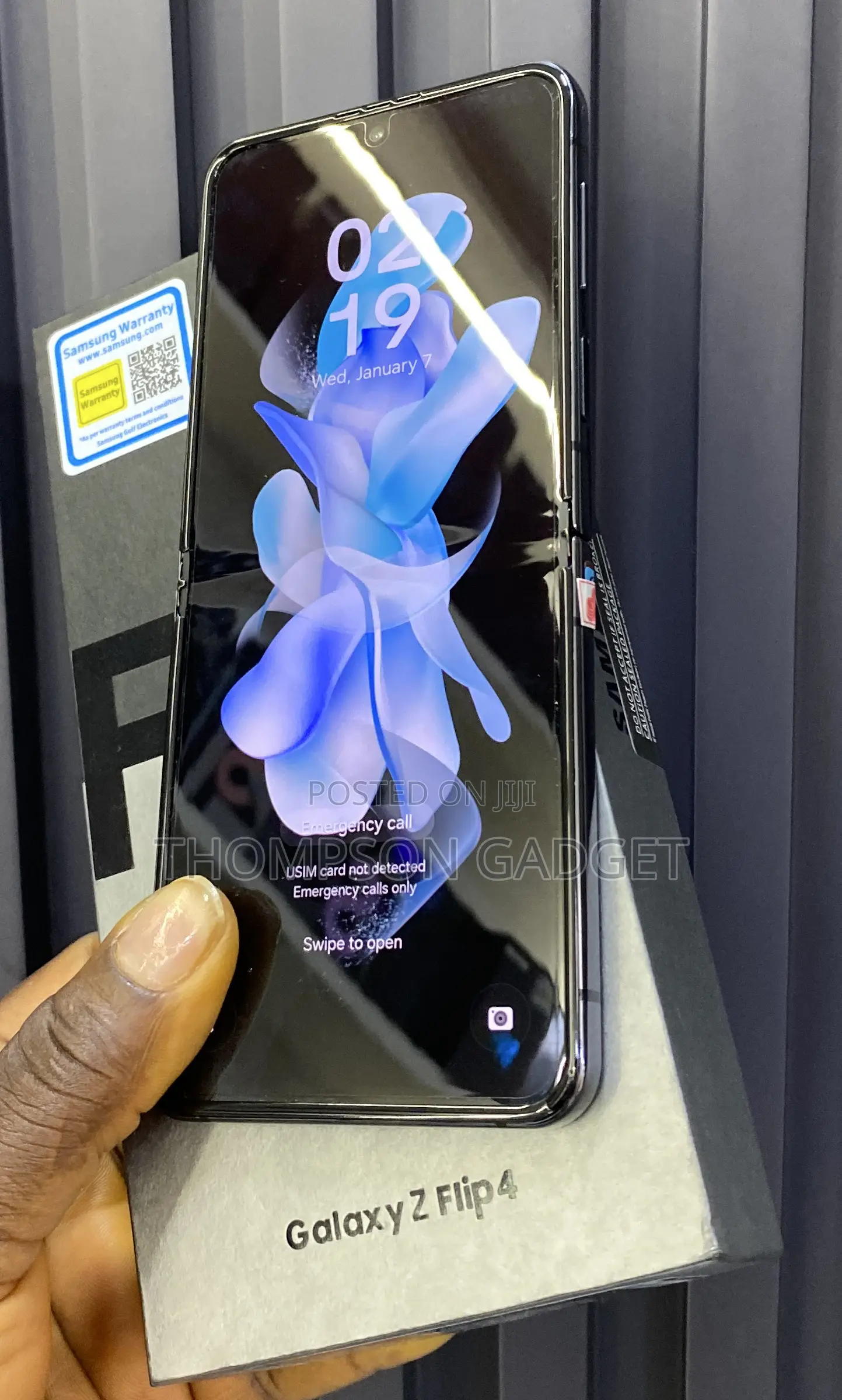 Samsung Galaxy Z Flip4 256 GB Black