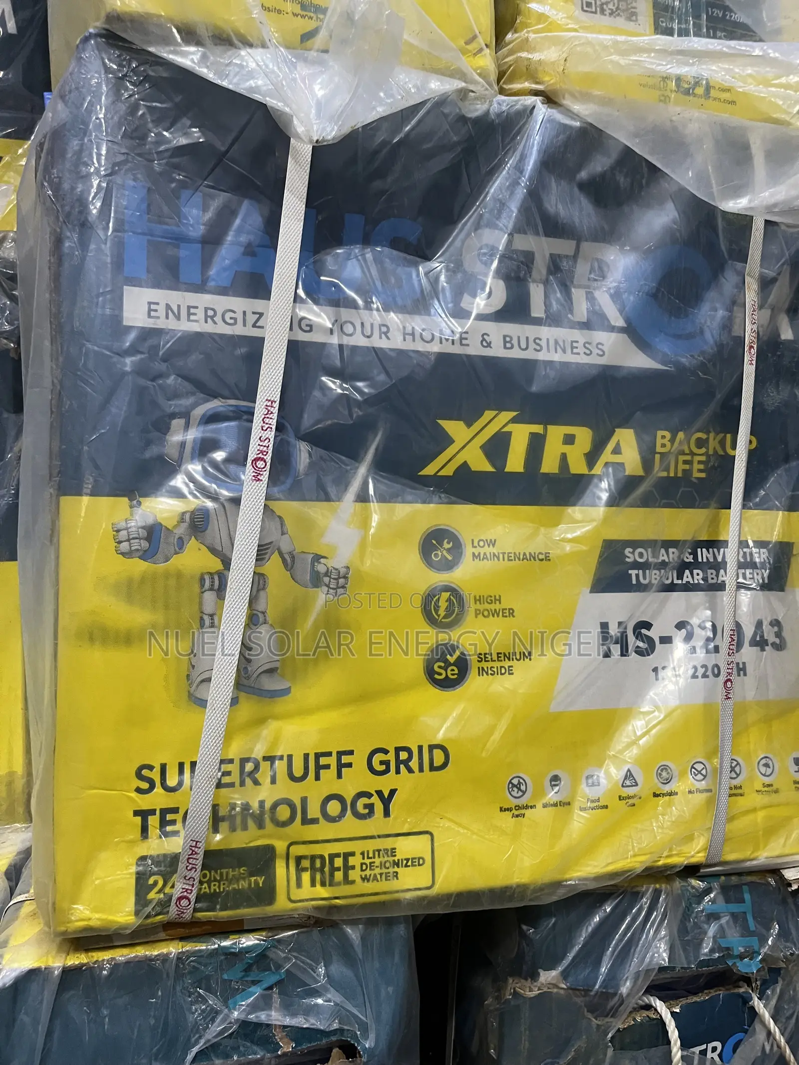 Haus Strom 250ah Tubular Battery 12v