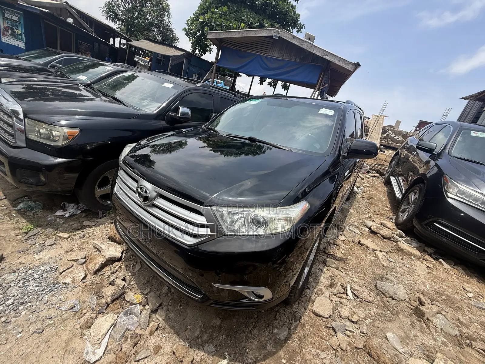 Toyota Highlander Limited 2012 Black