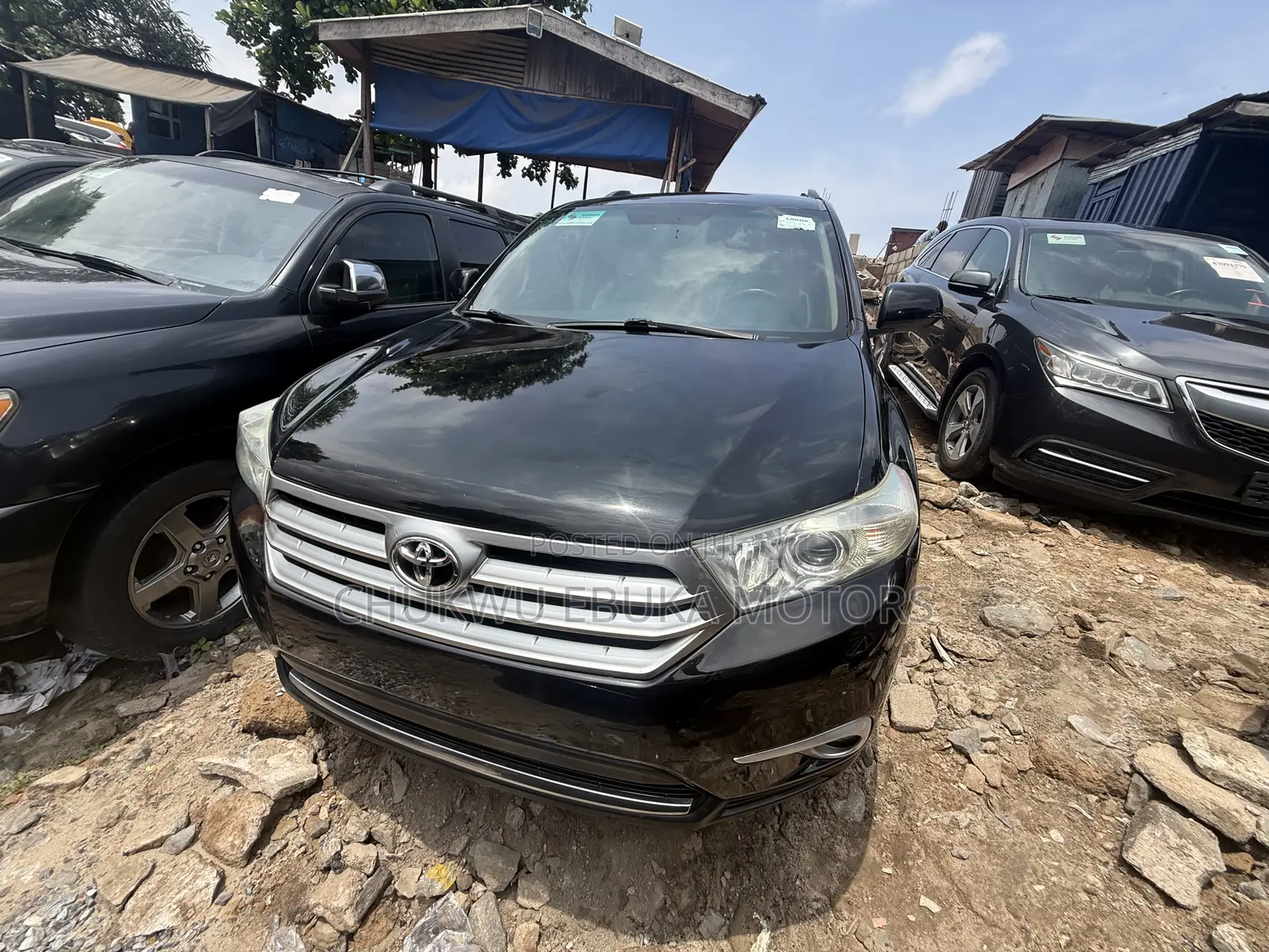 Toyota Highlander Limited 2012 Black