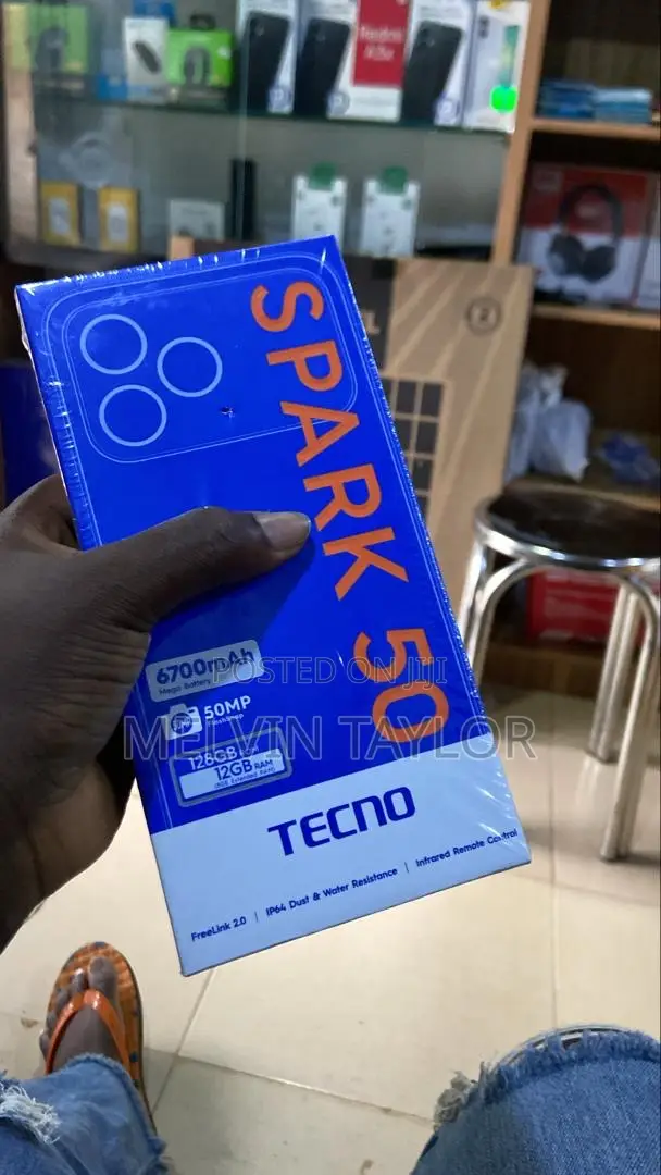New Tecno Spark 50 128 GB