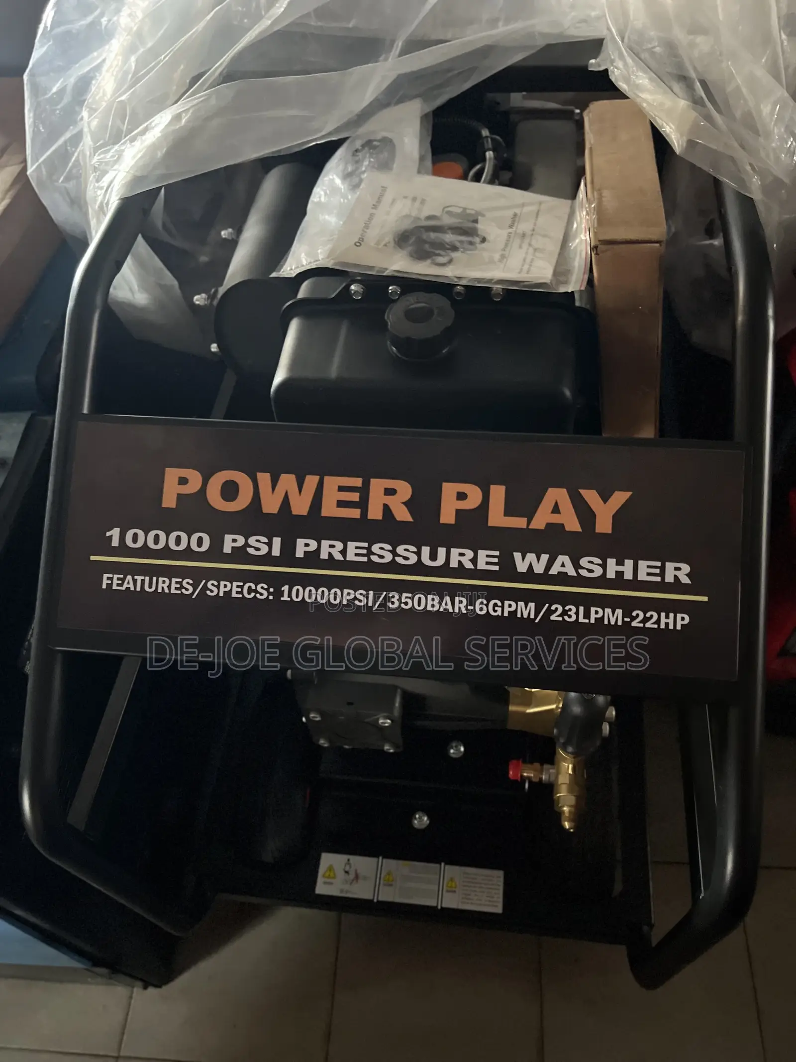 350bar/10,000psi Pressure Washer Designed for Industrial Cleaning
