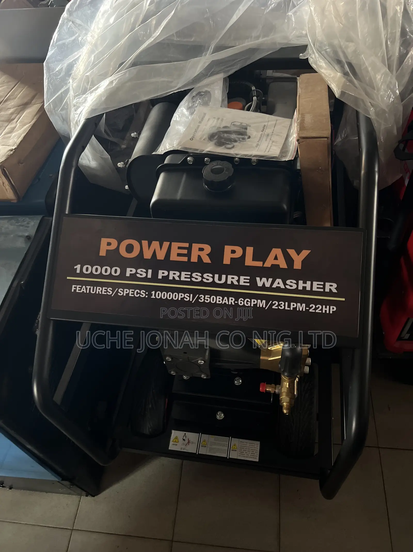 350bar/10,000psi Pressure Washer Designed for Industrial Cleaning