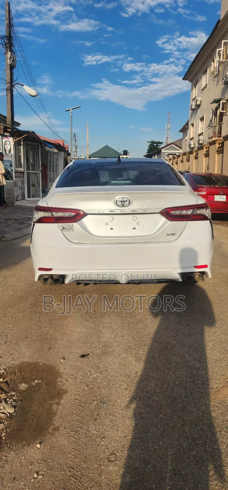 Toyota Camry XSE (2.5L 4cyl 8A) 2019 White