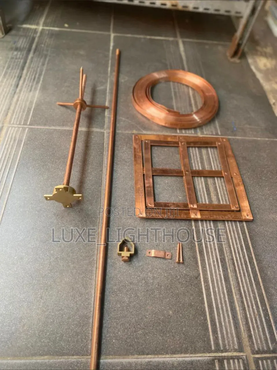 Copper Tape, Mat, Earth Rod/Thunder Arrestor