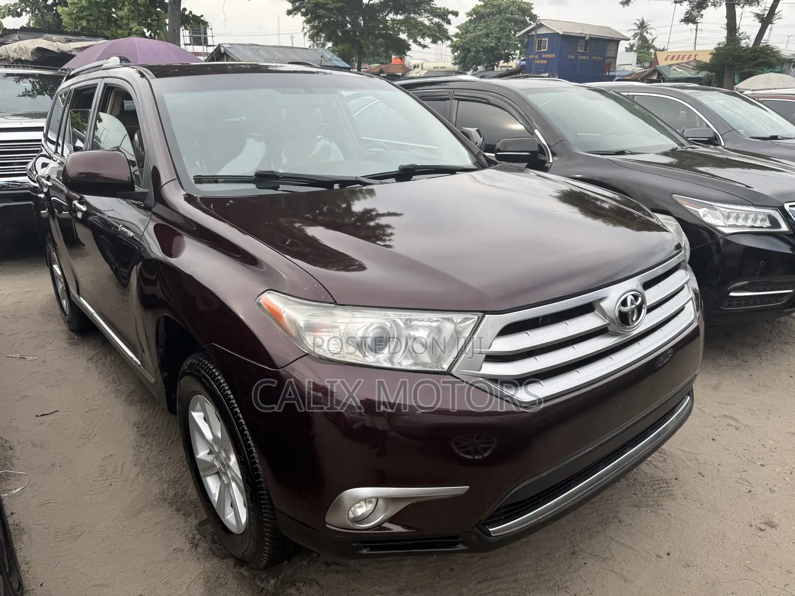 Toyota Highlander 2013 Burgundy