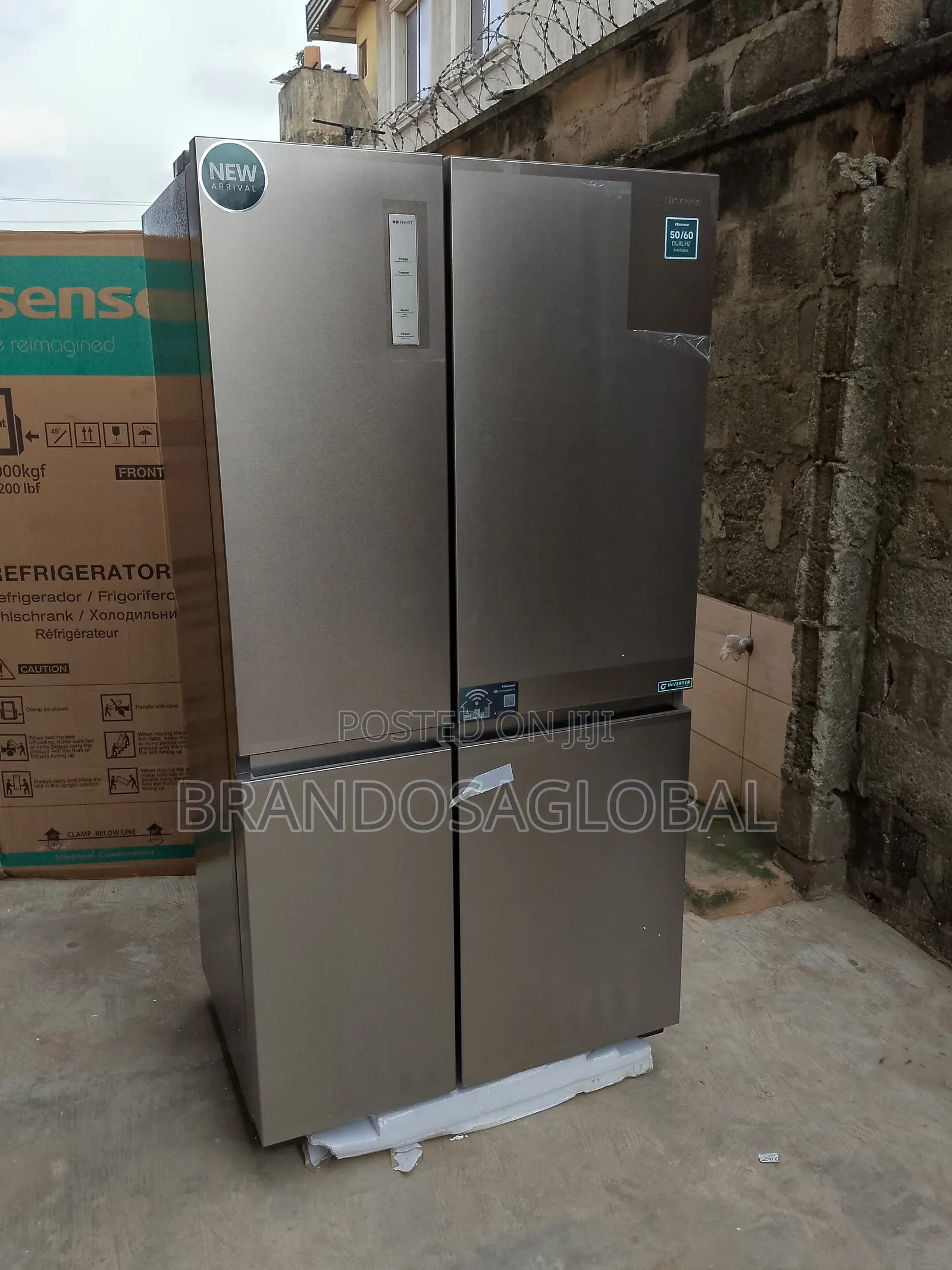 Hisense 637l Side by Side Refrigerator Buytoday [Rs-87ws]