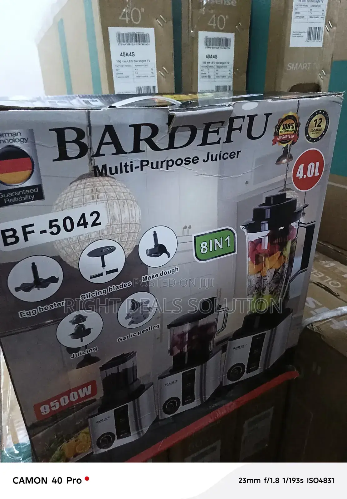 Bardefu Home and Commercial Blender