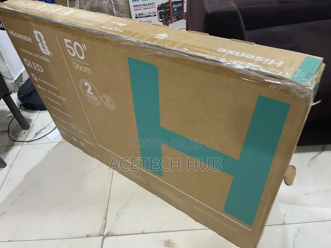 Original Hisense 50 Inches Qled Smart Tv
